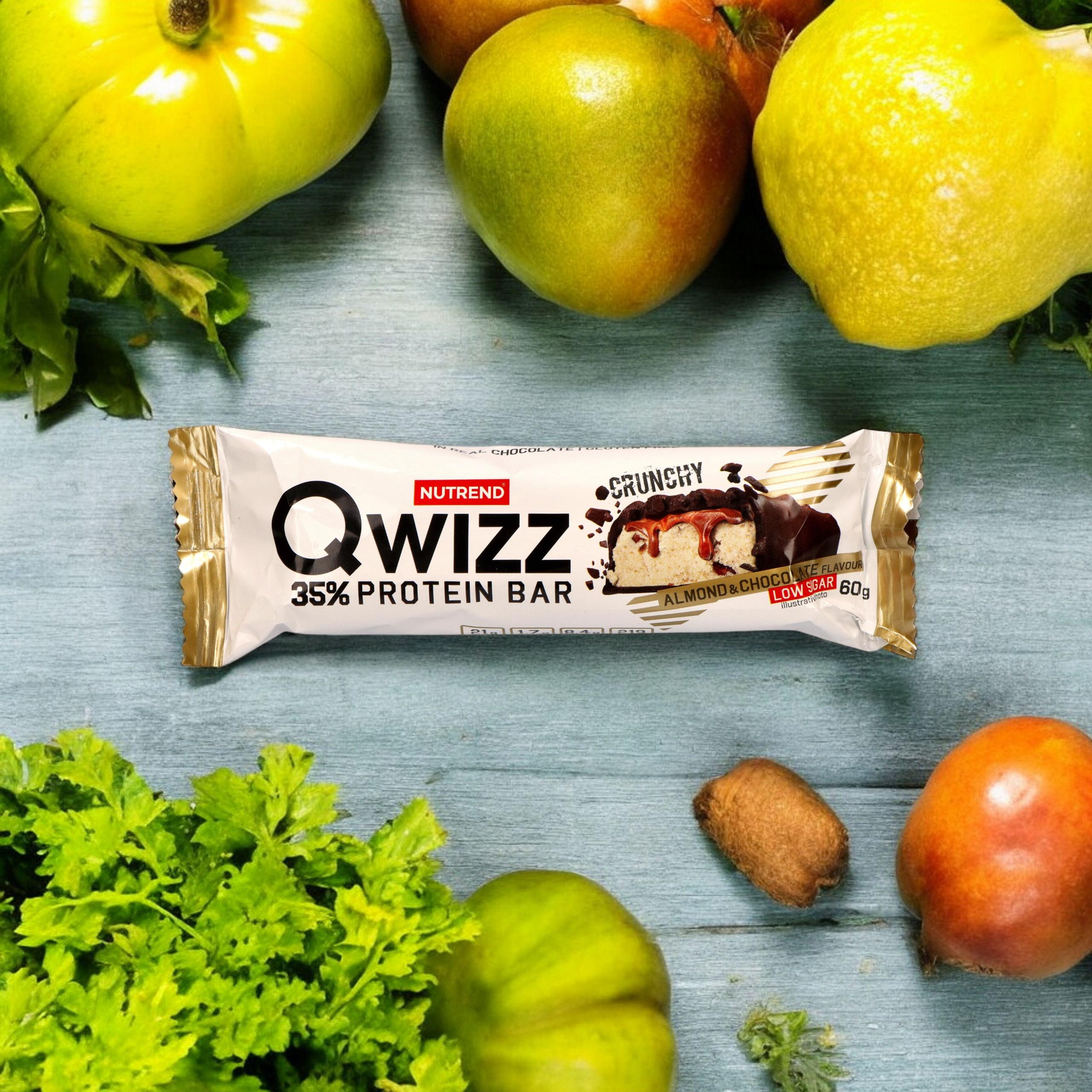 NUTREND Baton QWIZZ Protein Bar - 60g - VÝPRODEJ - 7-04