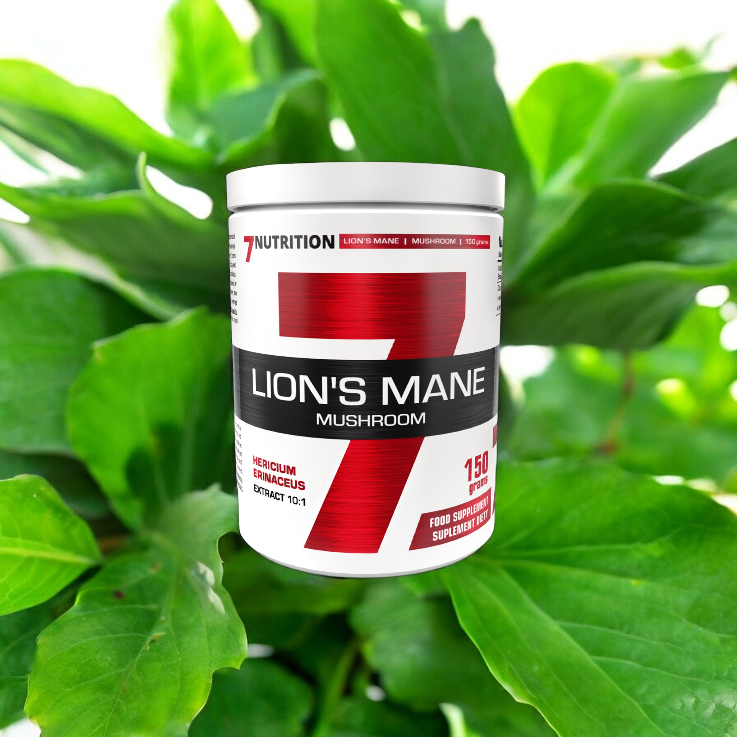 7 NUTRITION Mushroom Lion's Mane - 150g - Korálovec ježatý