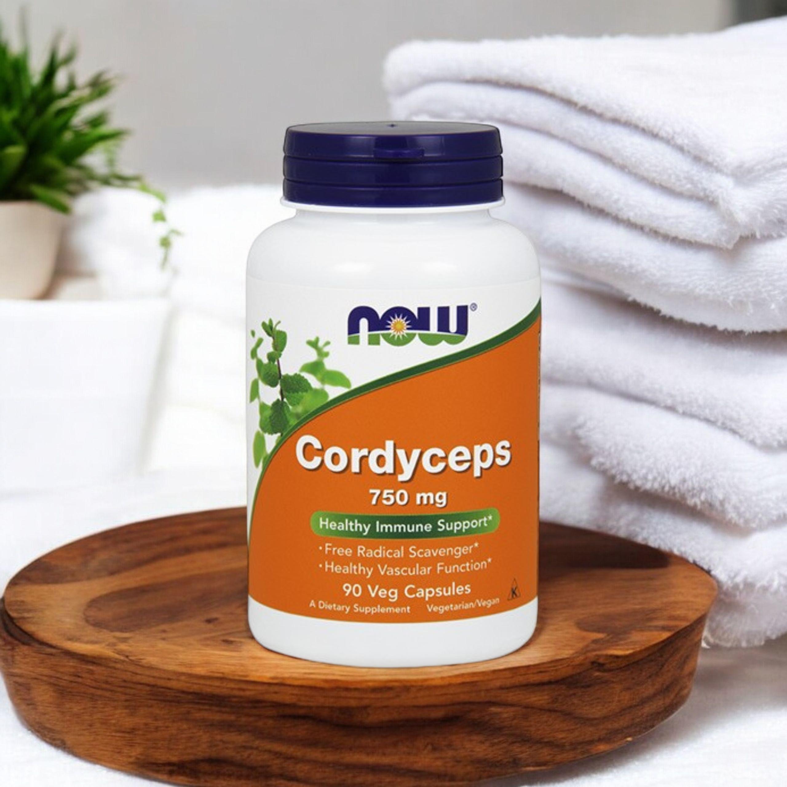 NOW Cordyceps 750mg - 90vegcaps