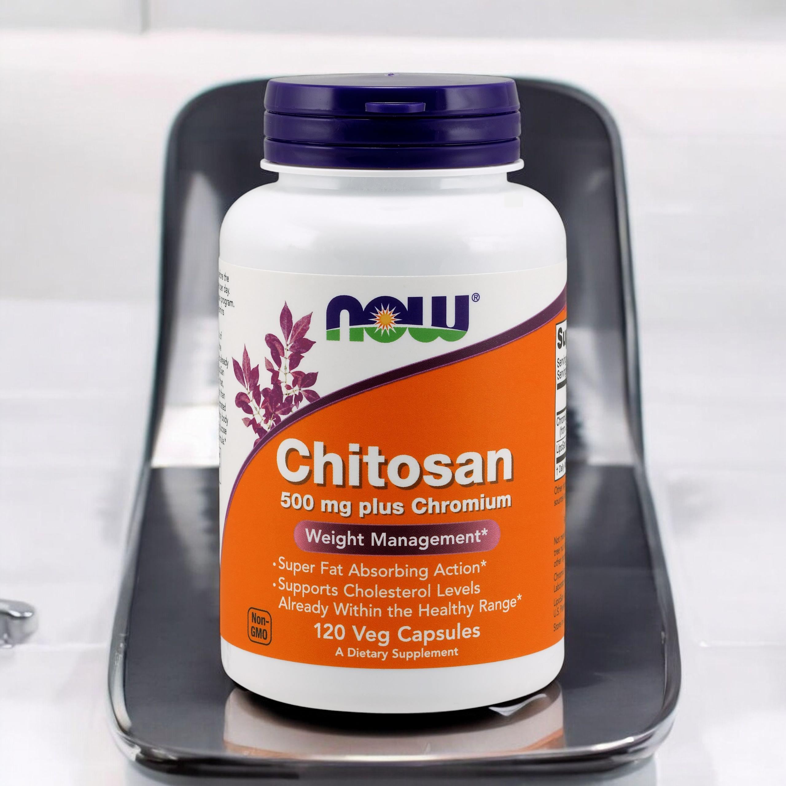 NOW Chitosan - 120vcaps
