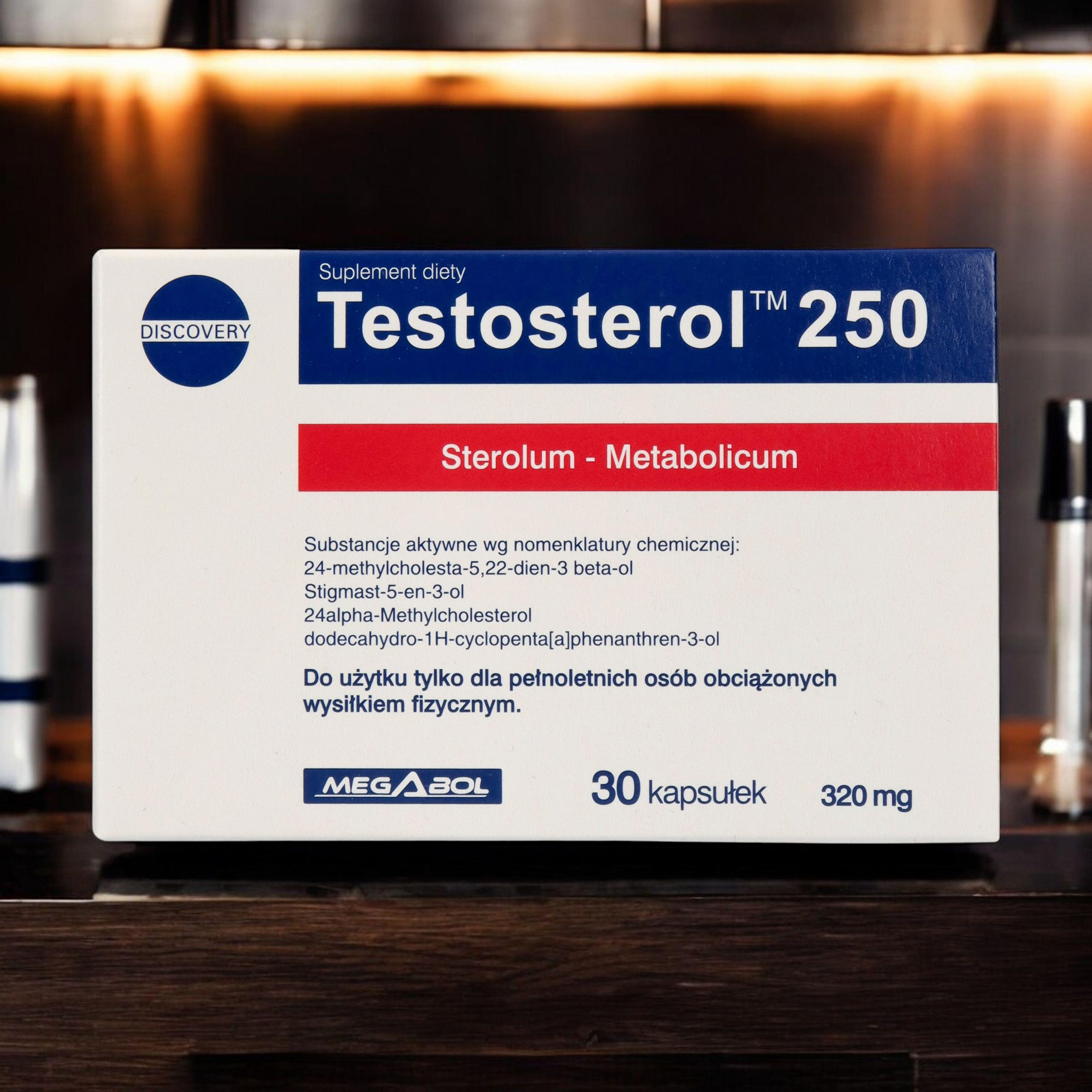 MEGABOL Testosterol 250 - 30caps