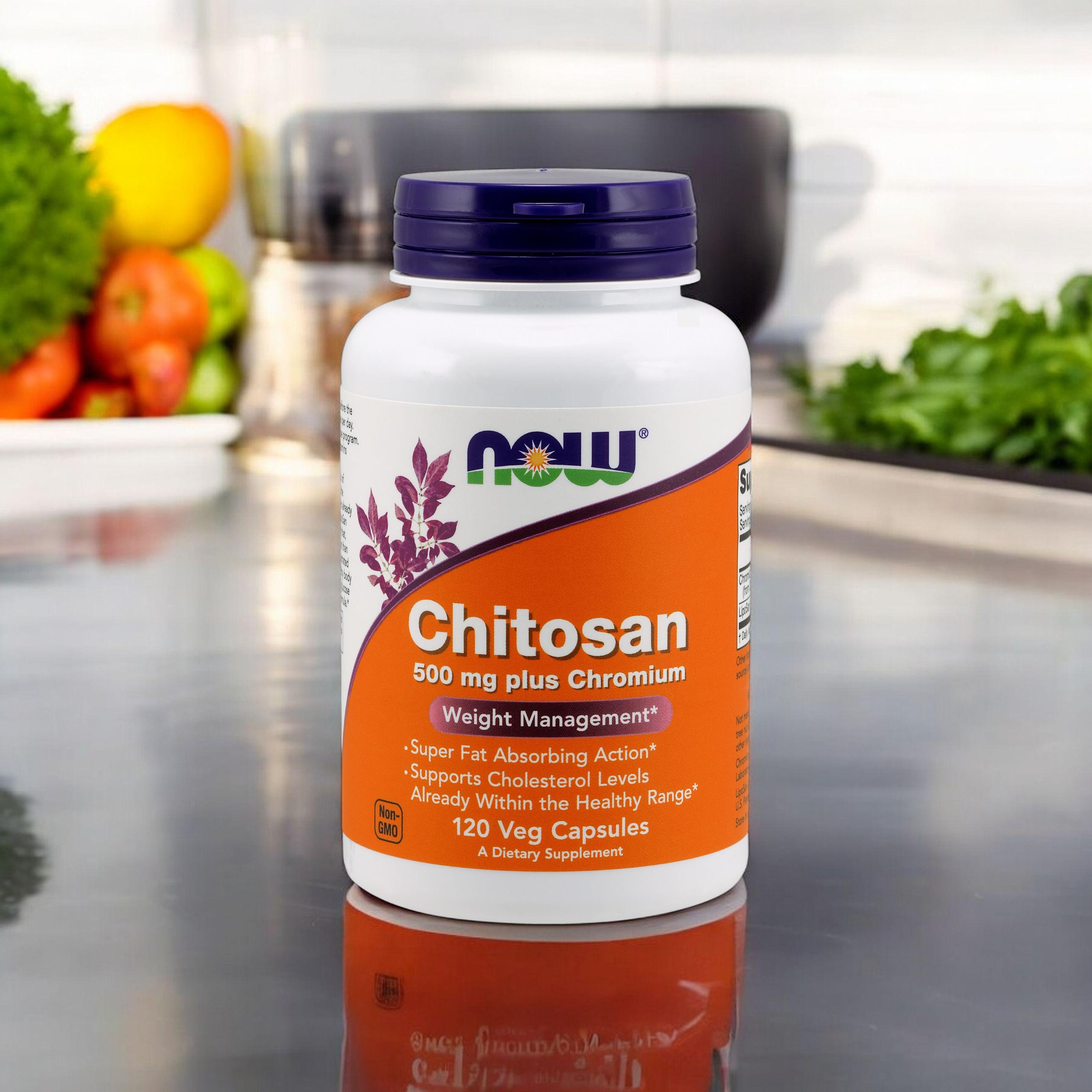 NOW Chitosan - 120vcaps