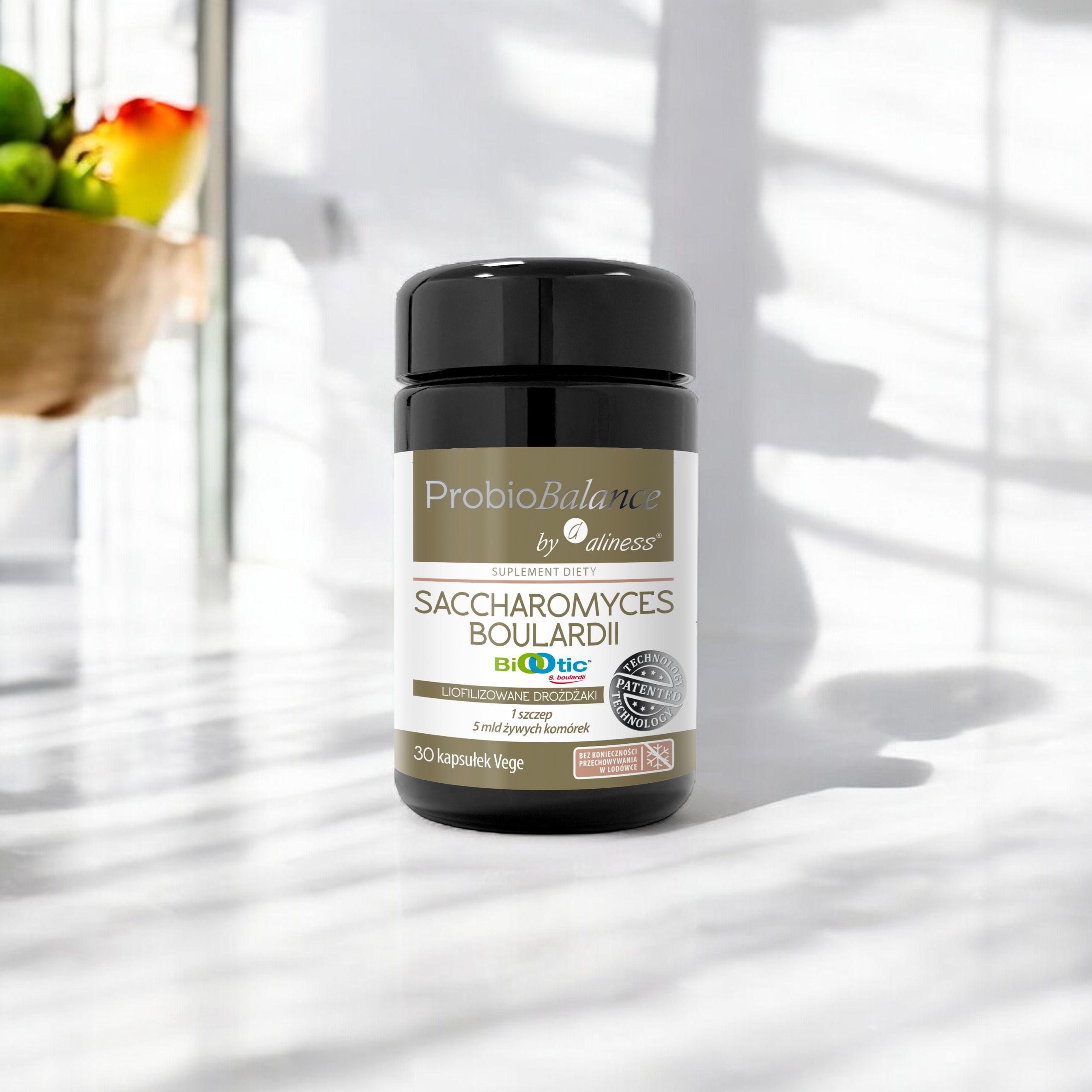 ALINESS - Saccharomyces Boulardii 5*10^9 buněk - 30 rostlinných kapslí.