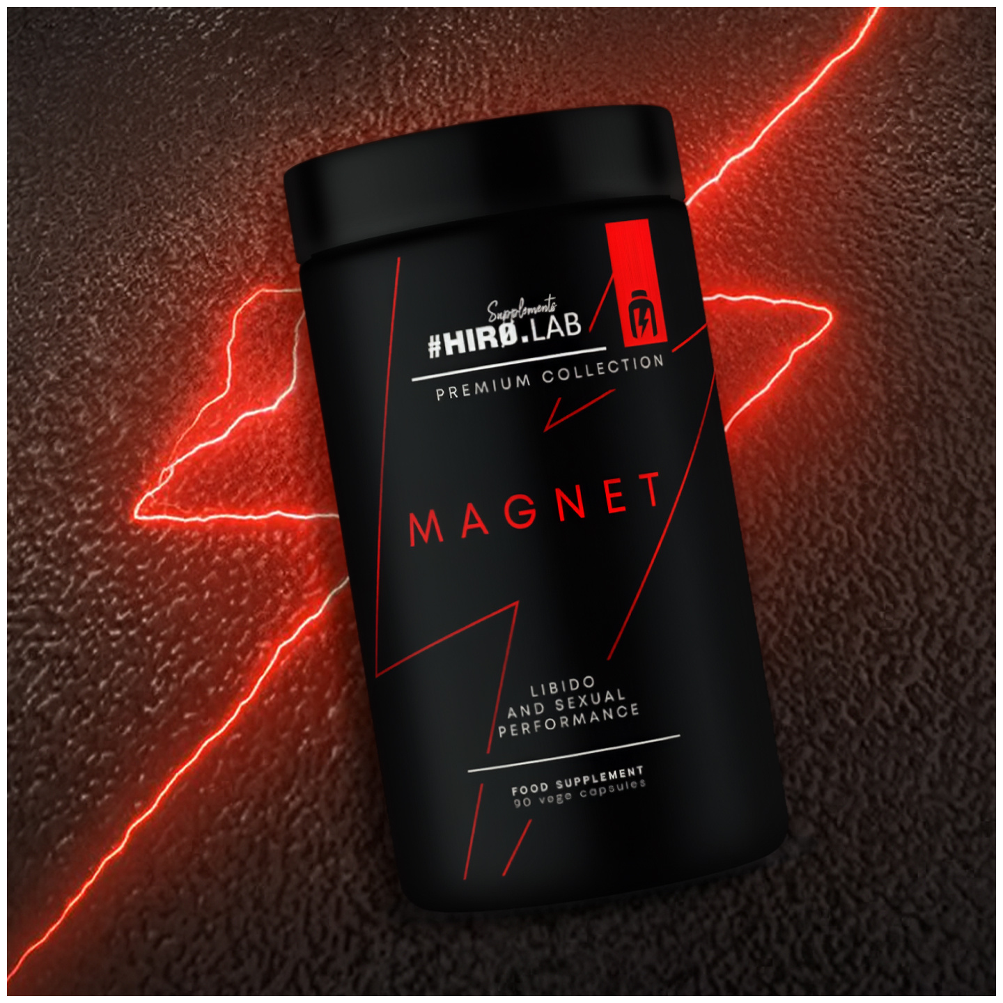 HIRO.LAB Prime Test - 120vcaps. + Magnet - 90vcaps.