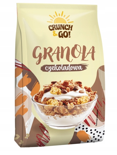 SANTE Granola Crunch&Go - 380g - Czekolada