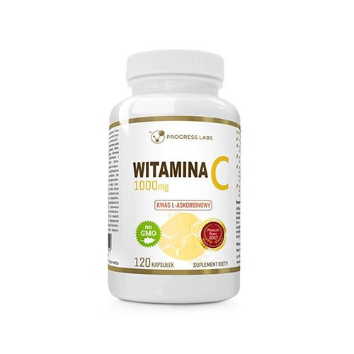 PROGRESS LABS Vitamin C 1000mg (Kyselina L-Askorbová) - 120caps