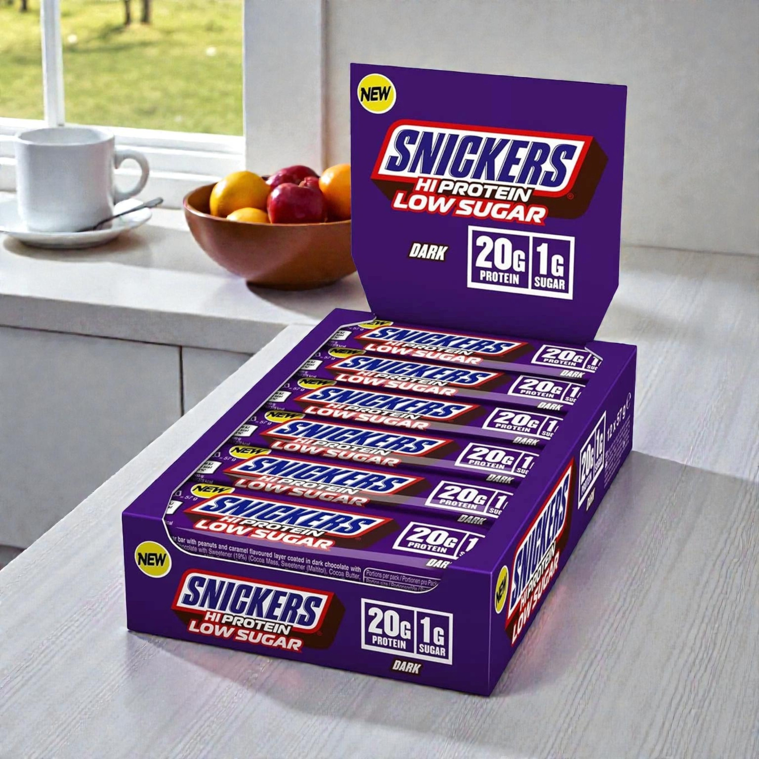 Mars - HIProtein Low Sugar Bar - 57g x12