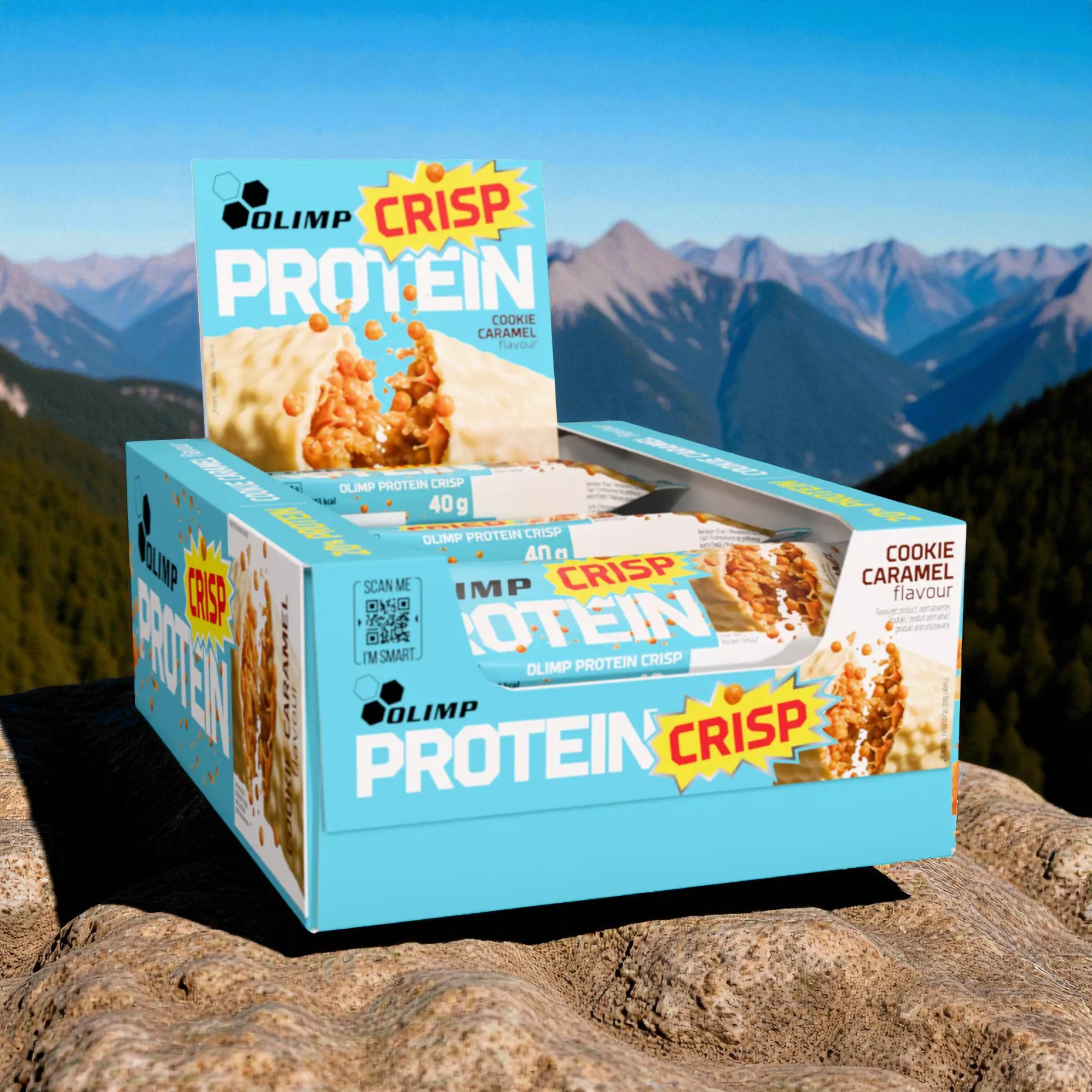 OLIMP - Protein Crisp Bar - 20x 40g - Cookie Caramel pol_pl_OLIMP-Protein-Crisp-Bar-20x-40g-Cookie-Caramel-43221_3