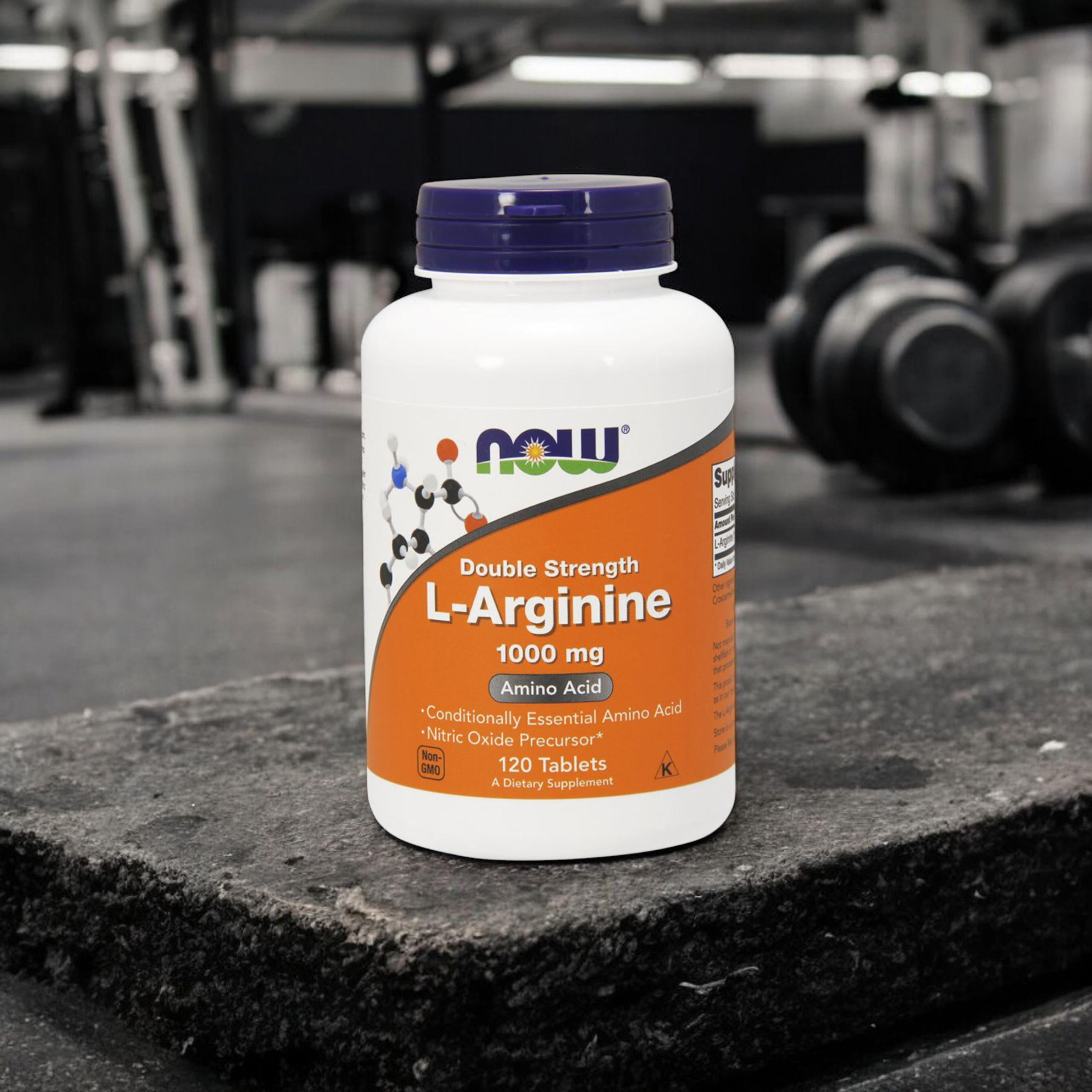 NOW L-Arginine 1000mg - 120tabs