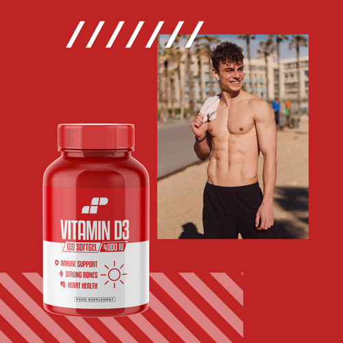 MP NUTRITION Vitamin D3 4000IU - 120 softgels