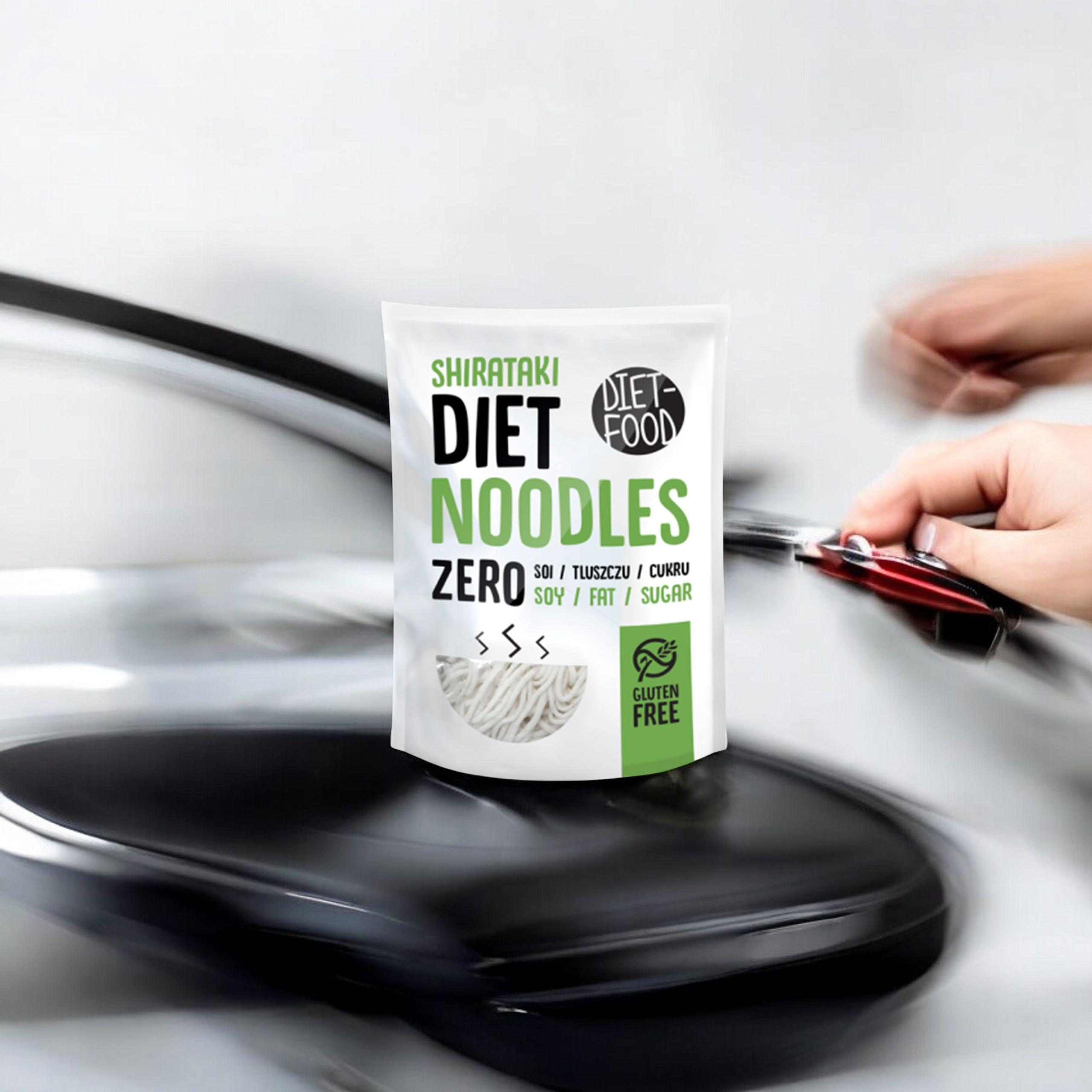 DIET FOOD Diet Noodles - 200g - Těstoviny Konjac