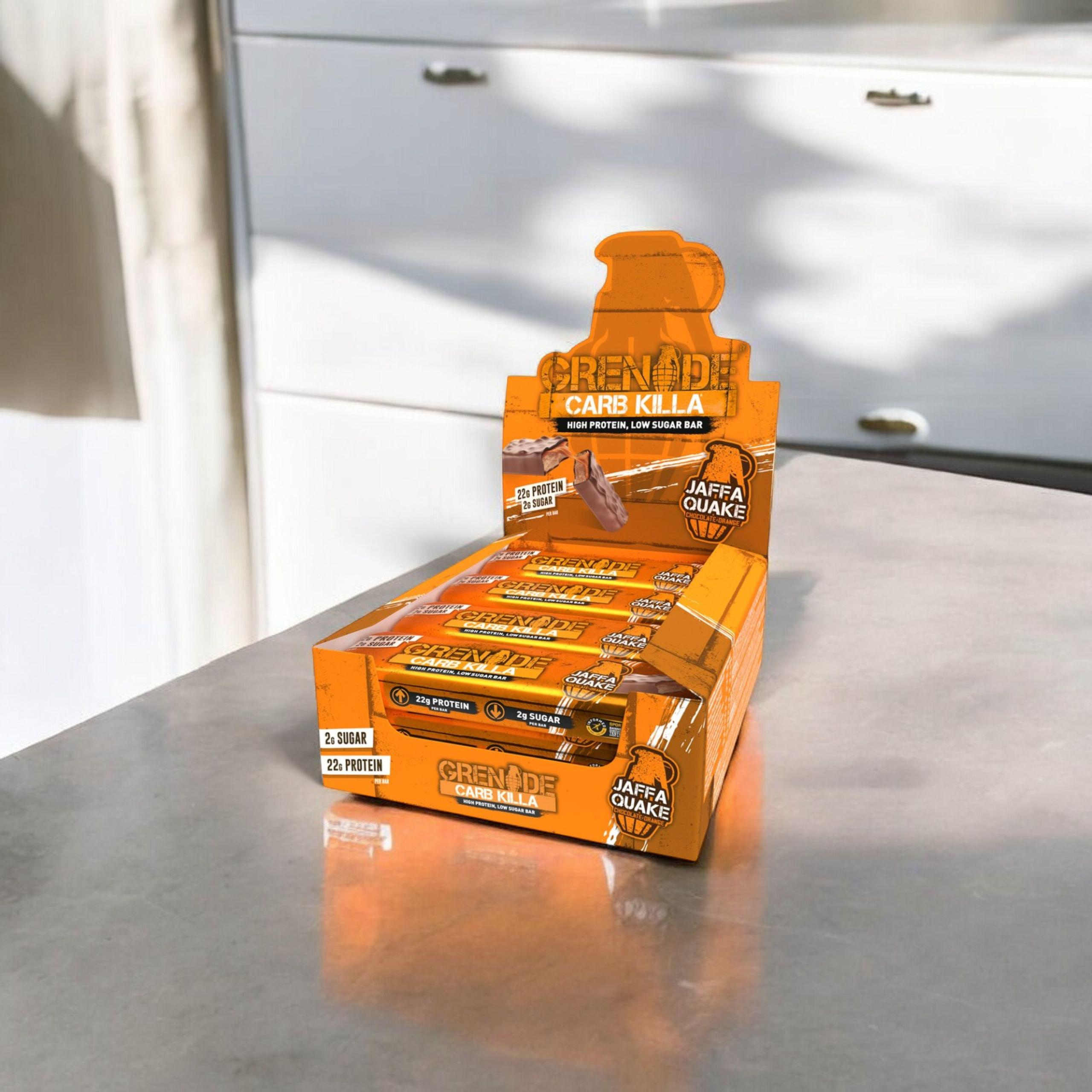 GRENADE - Proteinová tyčinka - 60g x12