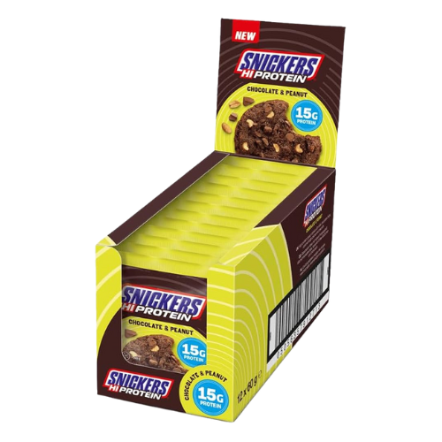 Mars – Sušenka Snickers High Protein – 12×60 g – Čokoláda a Arašídy