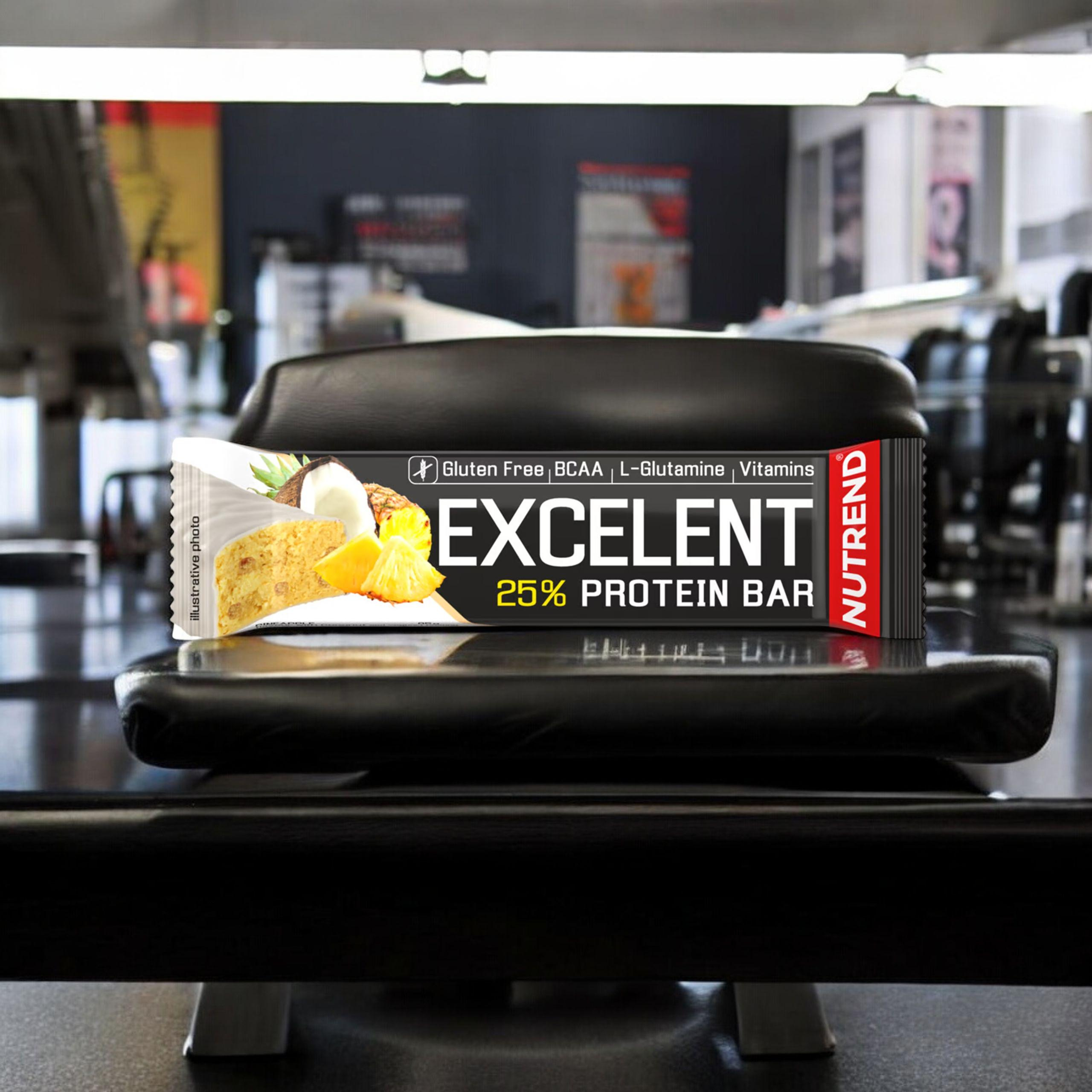 NUTREND Excelent Protein Bar - 85g - Proteinová tyčinka - VÝPRODEJ - 18-02