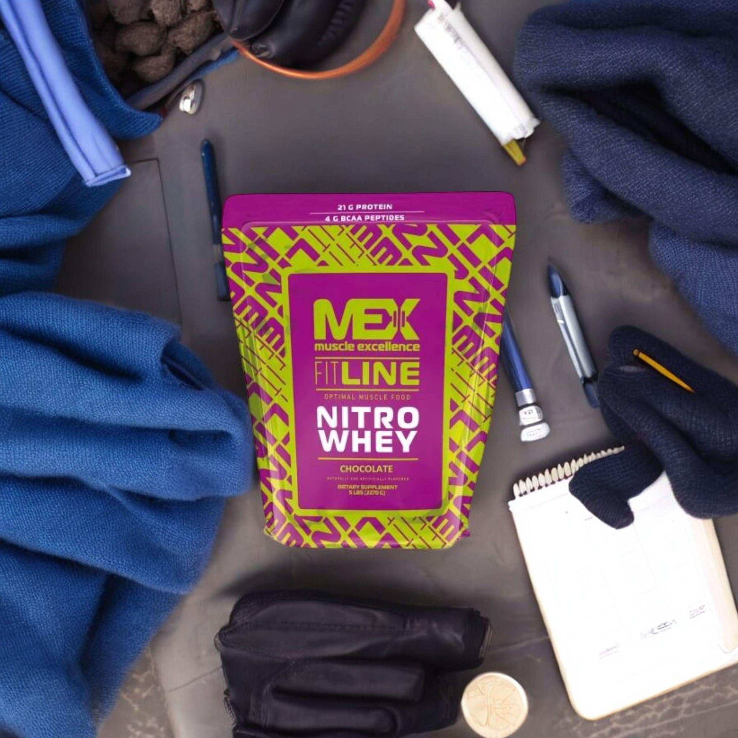 MEX NUTRITION - Nitro Whey - 2270g - VÝPRODEJ - 30-06