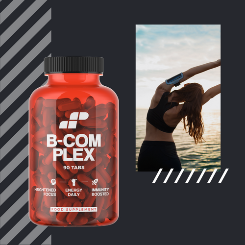 MP NUTRITION Vitamin B-Complex - 90tabs - Komplex Vitamín B