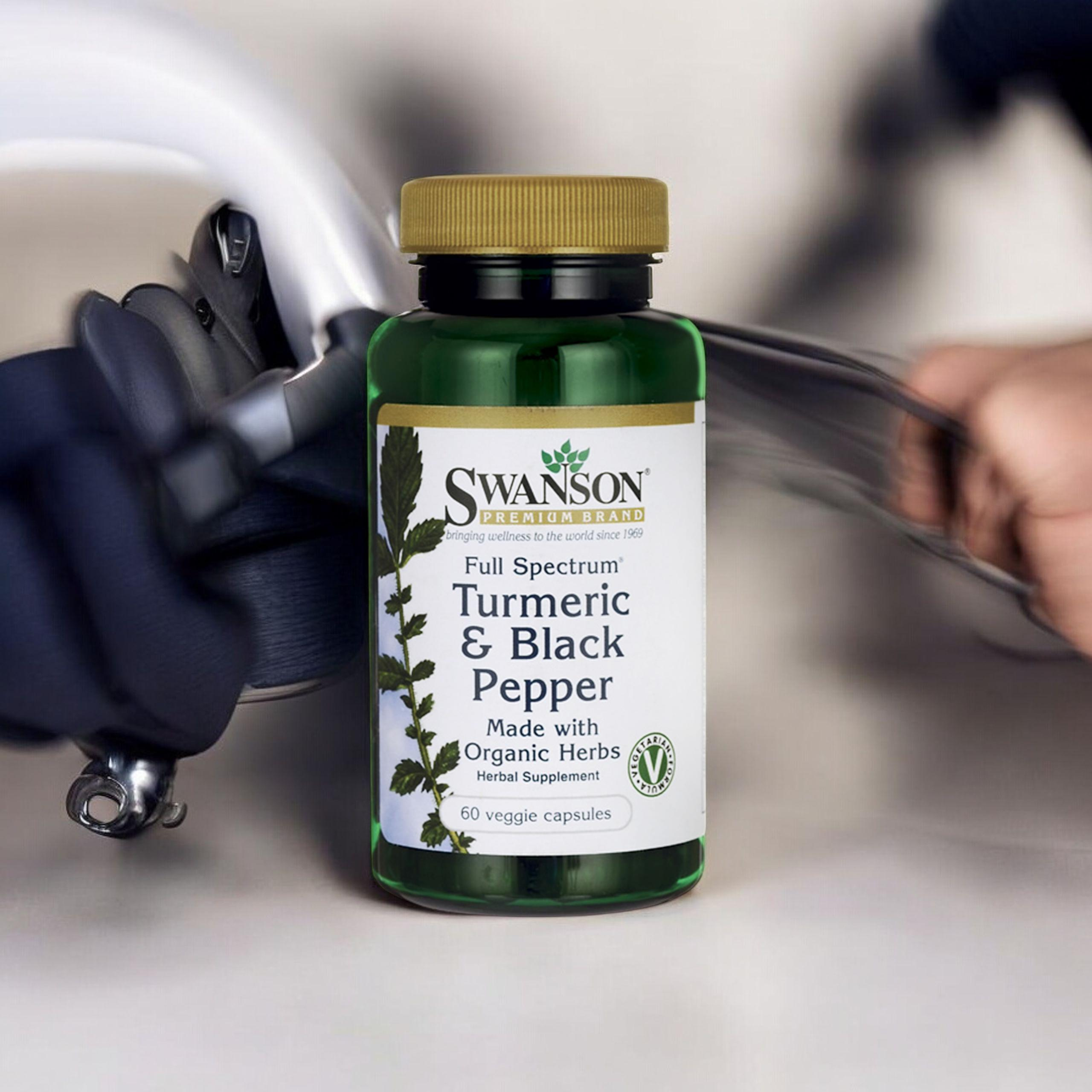 SWANSON Turmeric Black Pepper (Kurkuma s piperinem) - 60vcaps.