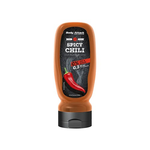 BODY ATTACK Spicy Chilli Sauce - 320ml - VÝPRODEJ - 31-12