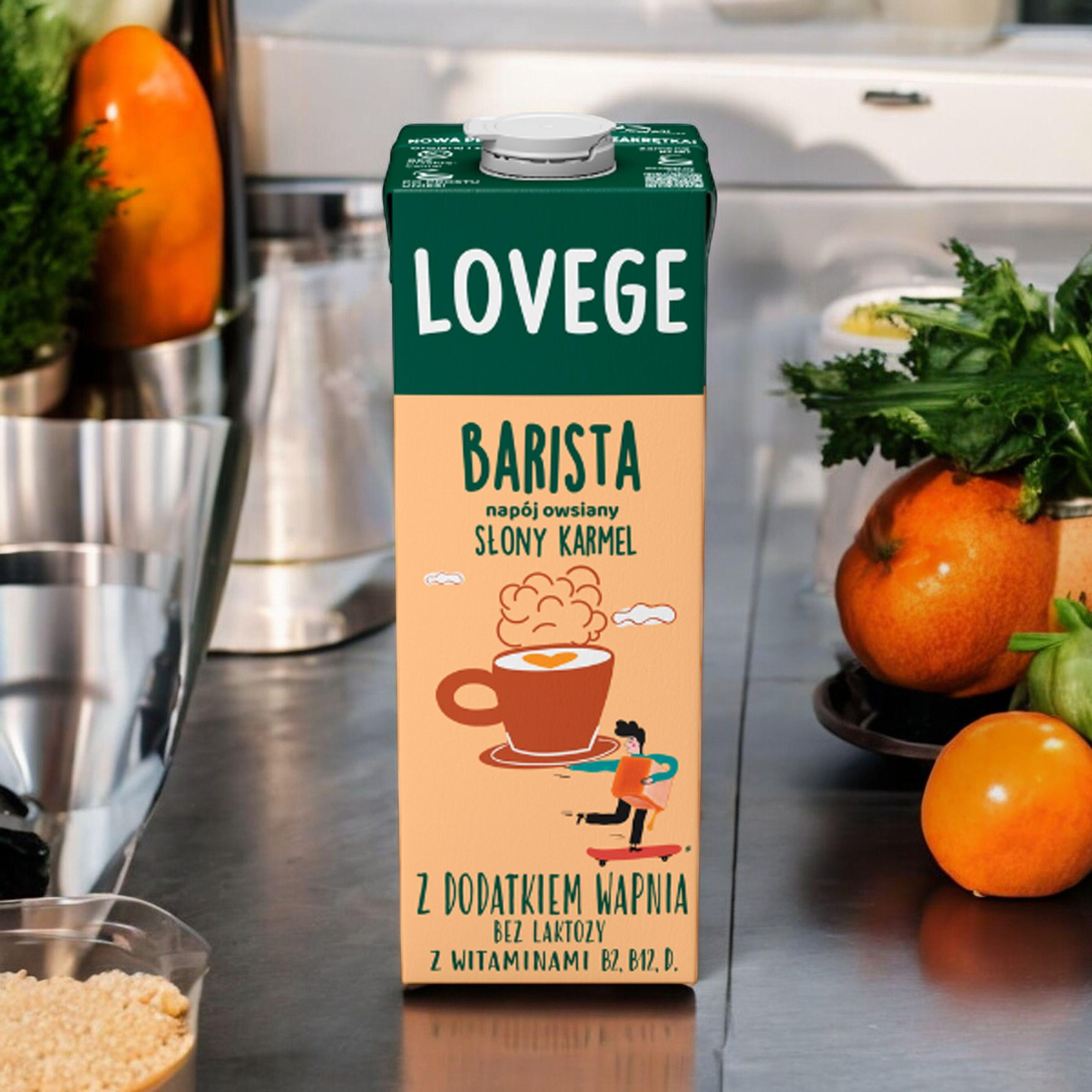SANTE - Nápoj Lovege Ovesný Barista - 330ml - Slaný Karamel