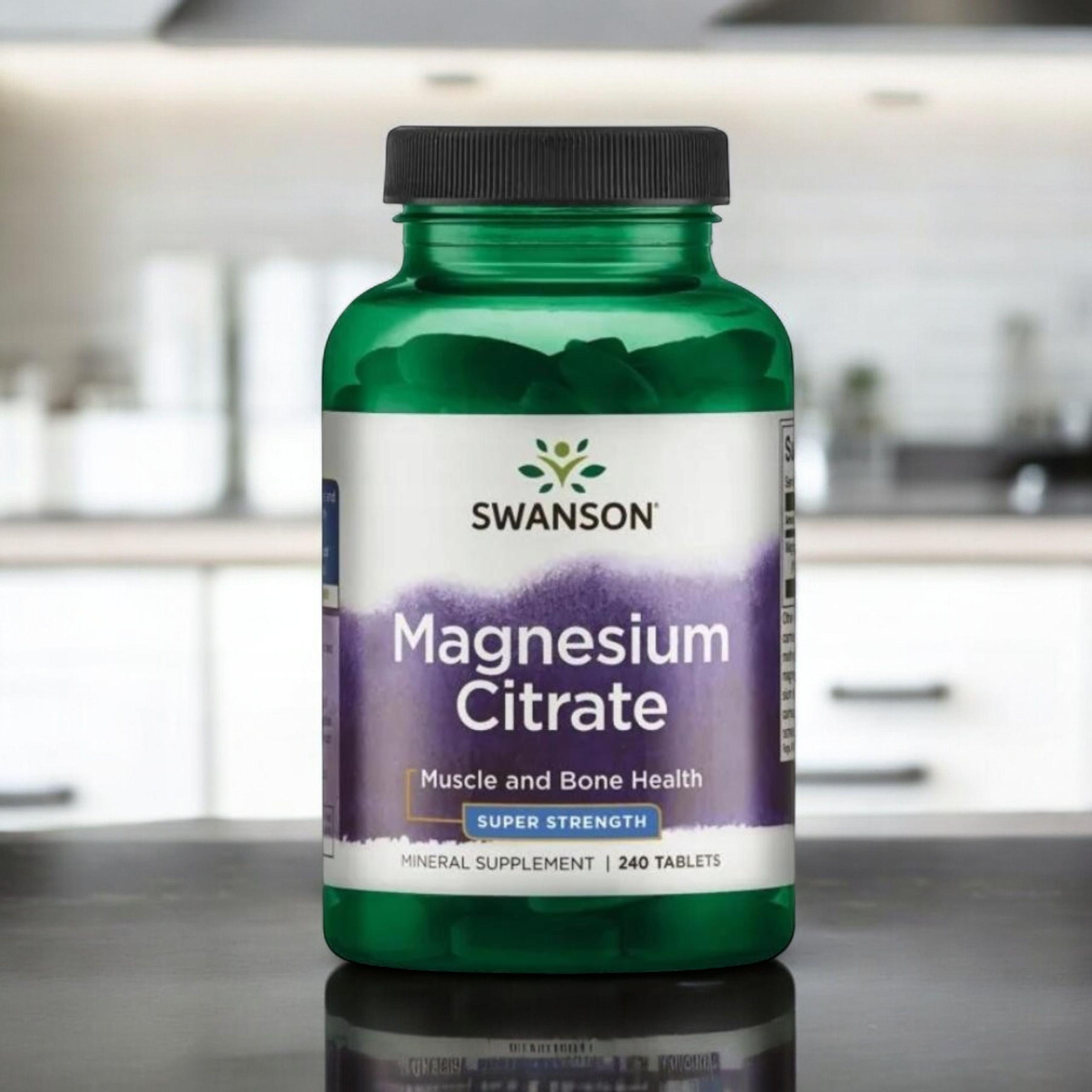 SWANSON - Citrát hořečnatý - 240tabs.