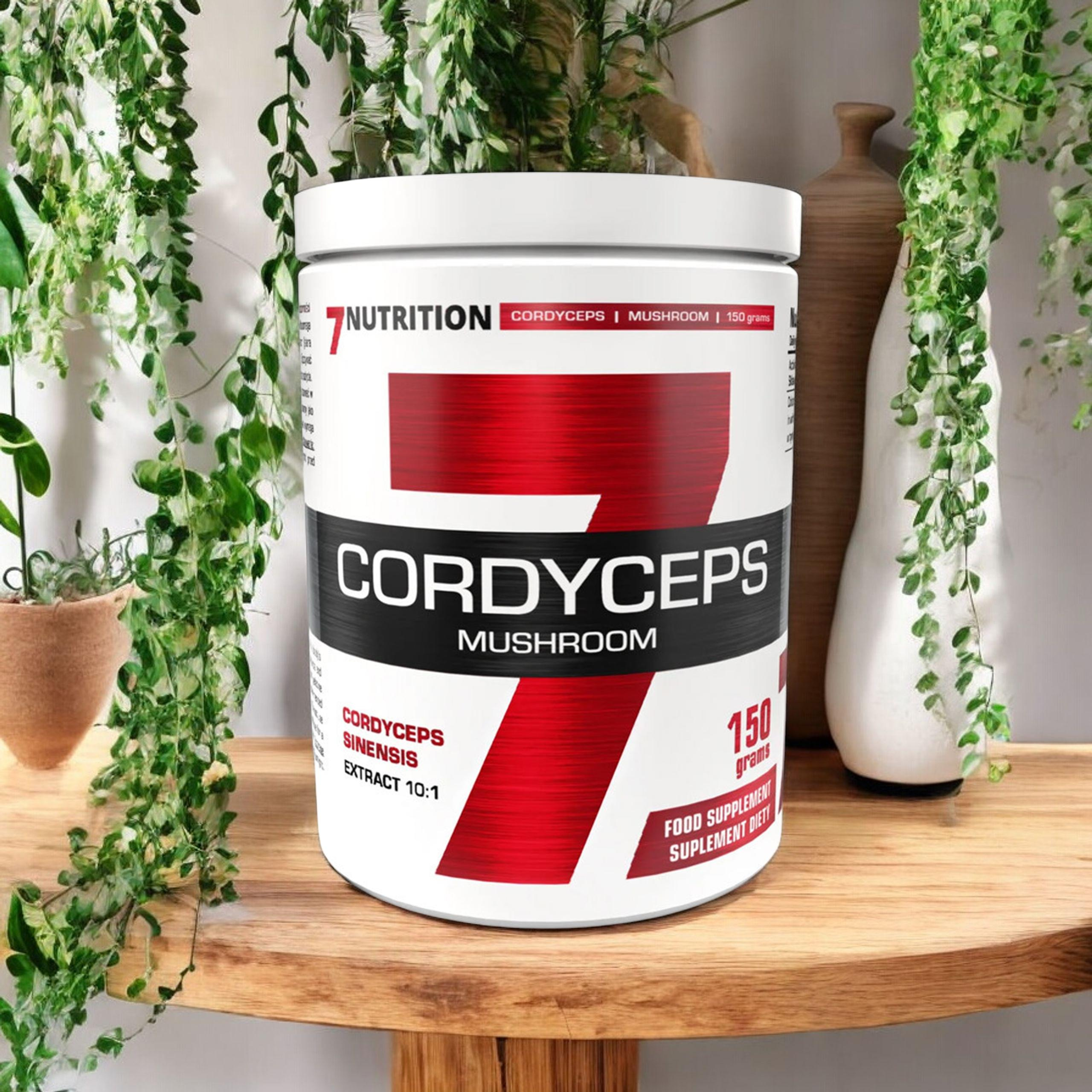 7 NUTRITION Cordyceps Mushroom - 150g - Housenice čínská