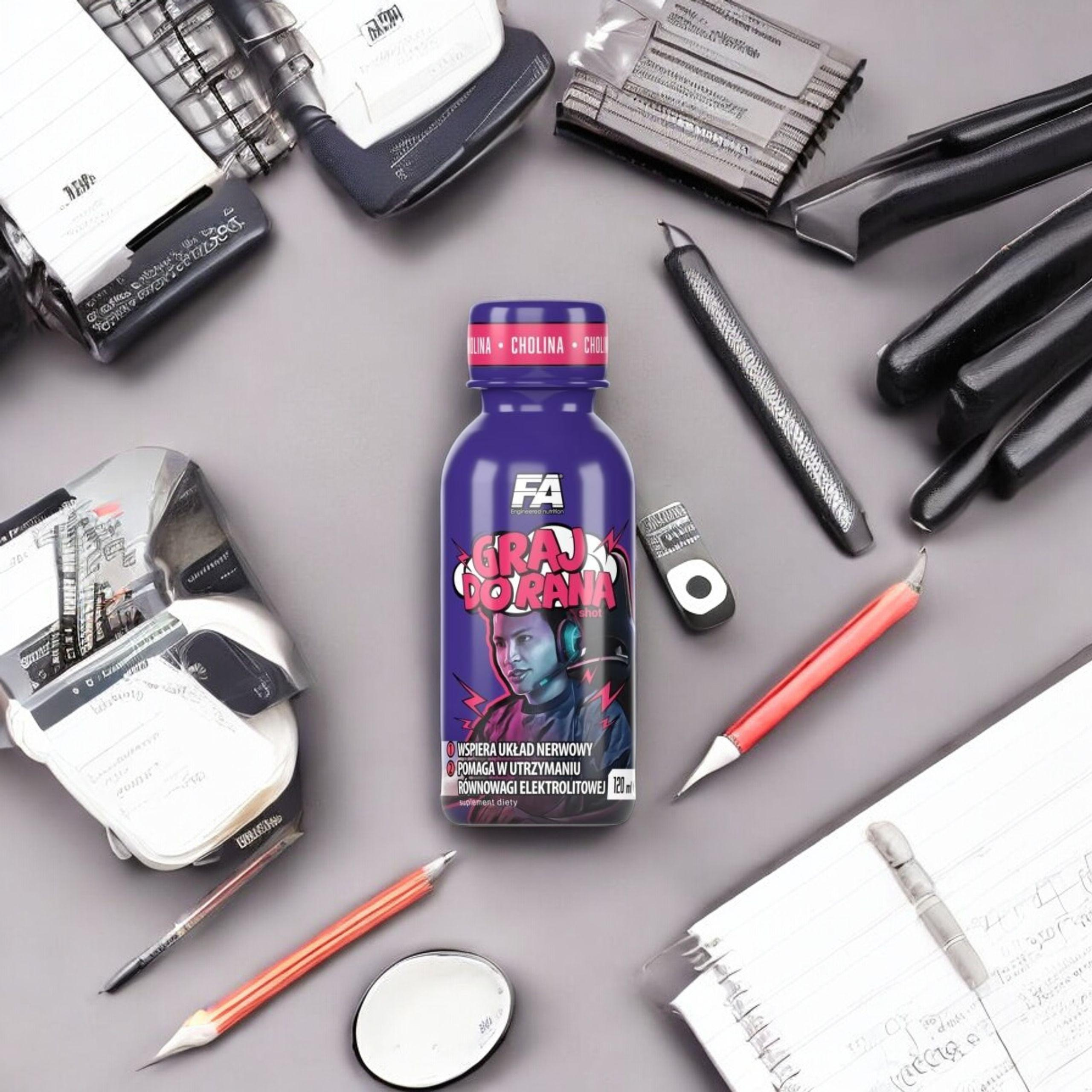 FITNESS AUTHORITY - Shot Hraj do Rána - 120ml - Cola