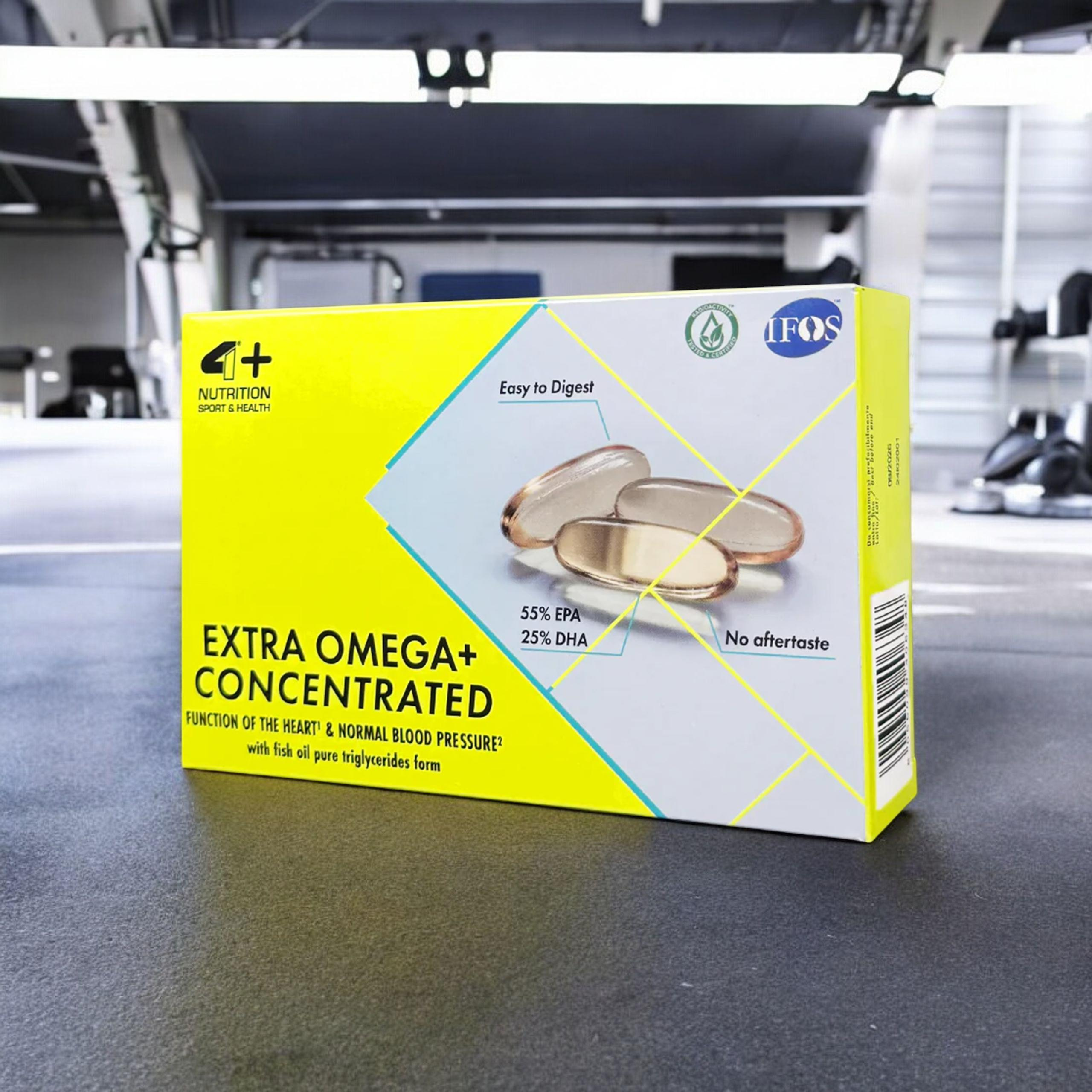 4+ NUTRITION Extra Omega+ - 60softgels