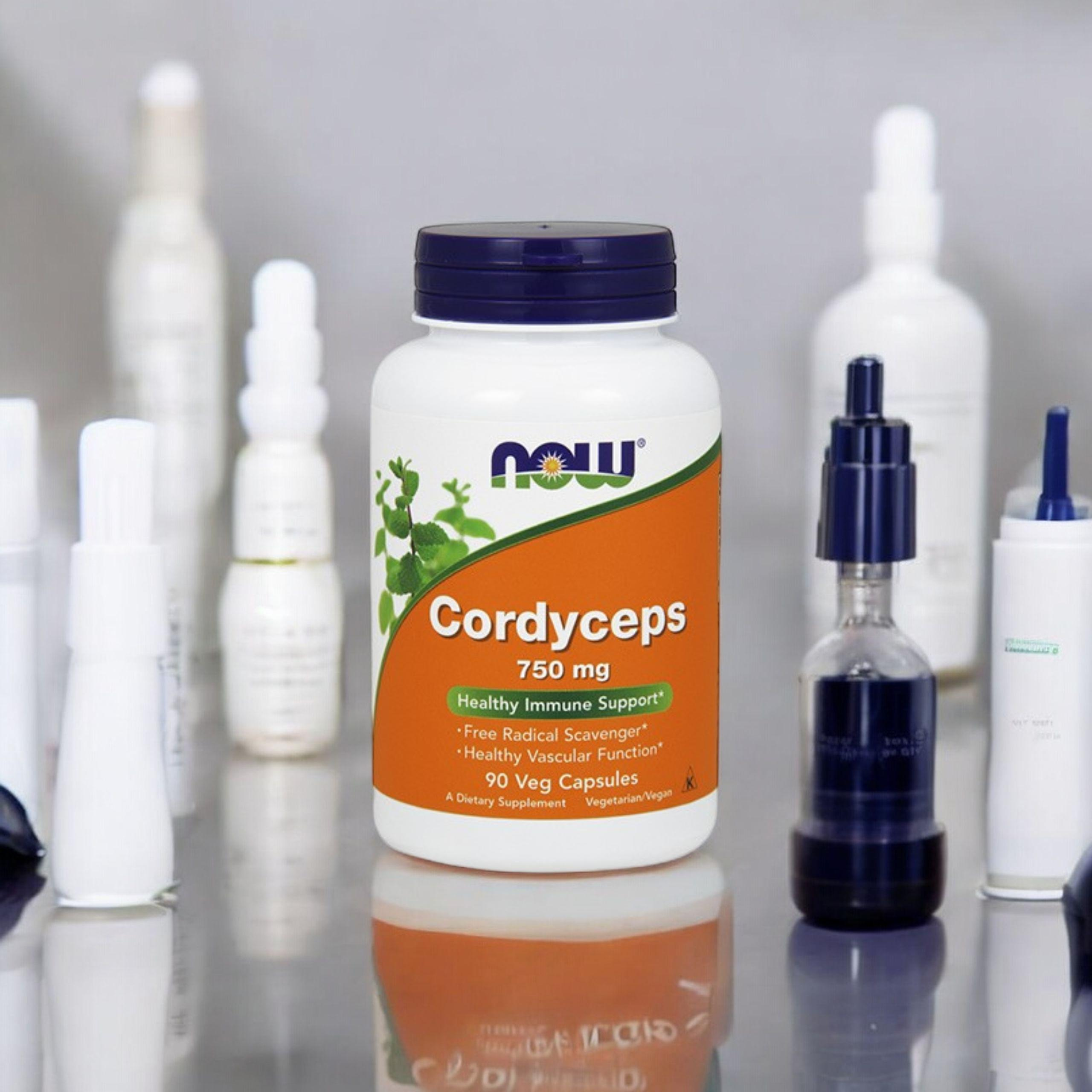 NOW Cordyceps 750mg - 90vegcaps