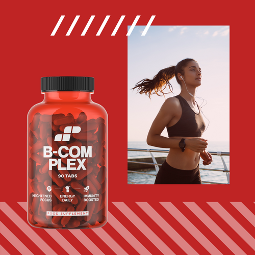 MP NUTRITION Vitamin B-Complex - 90tabs - Komplex Vitamín B