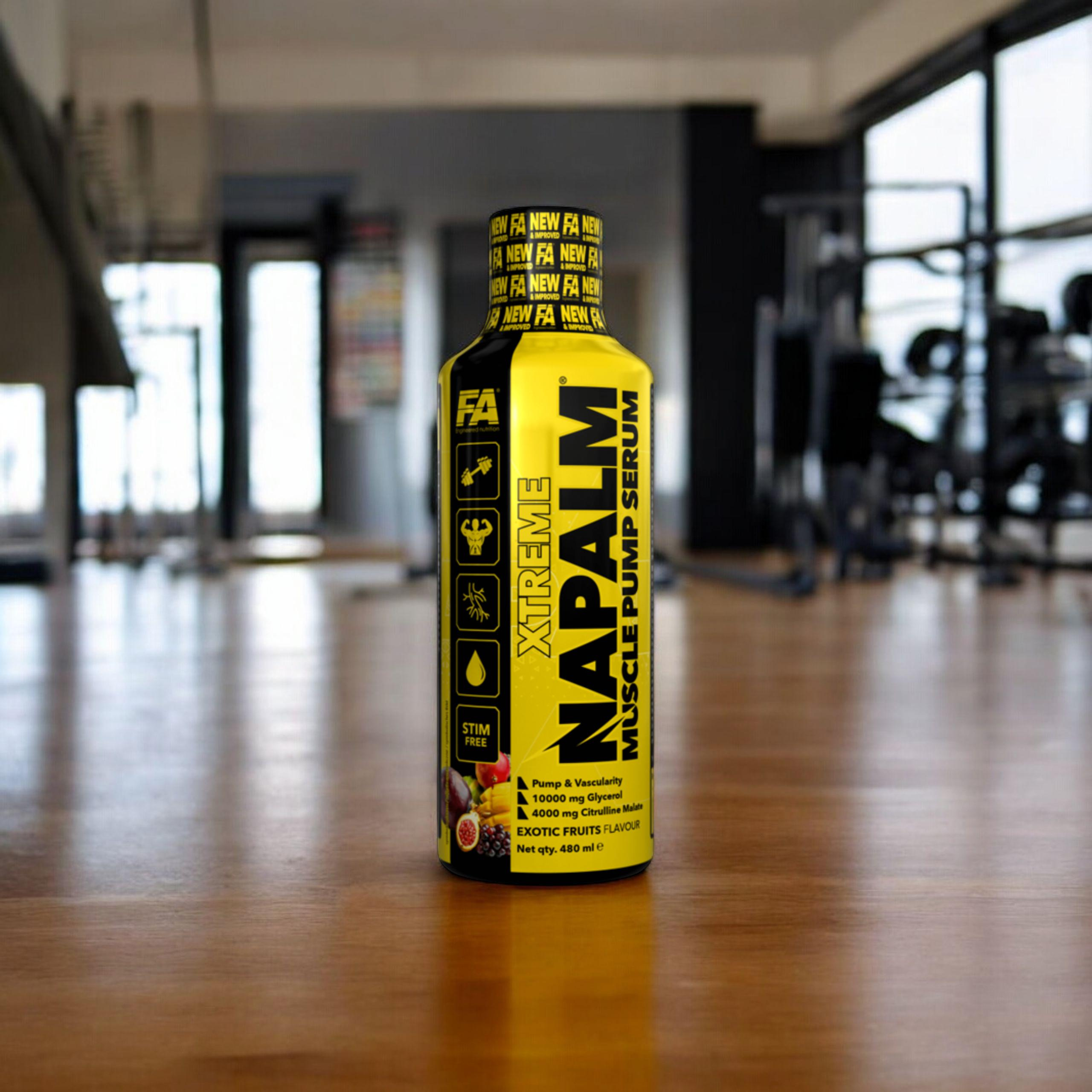 FITNESS AUTHORITY Napalm Muscle Pump Serum - 480ml - ExoticFruits - VÝPRODEJ - 31-03