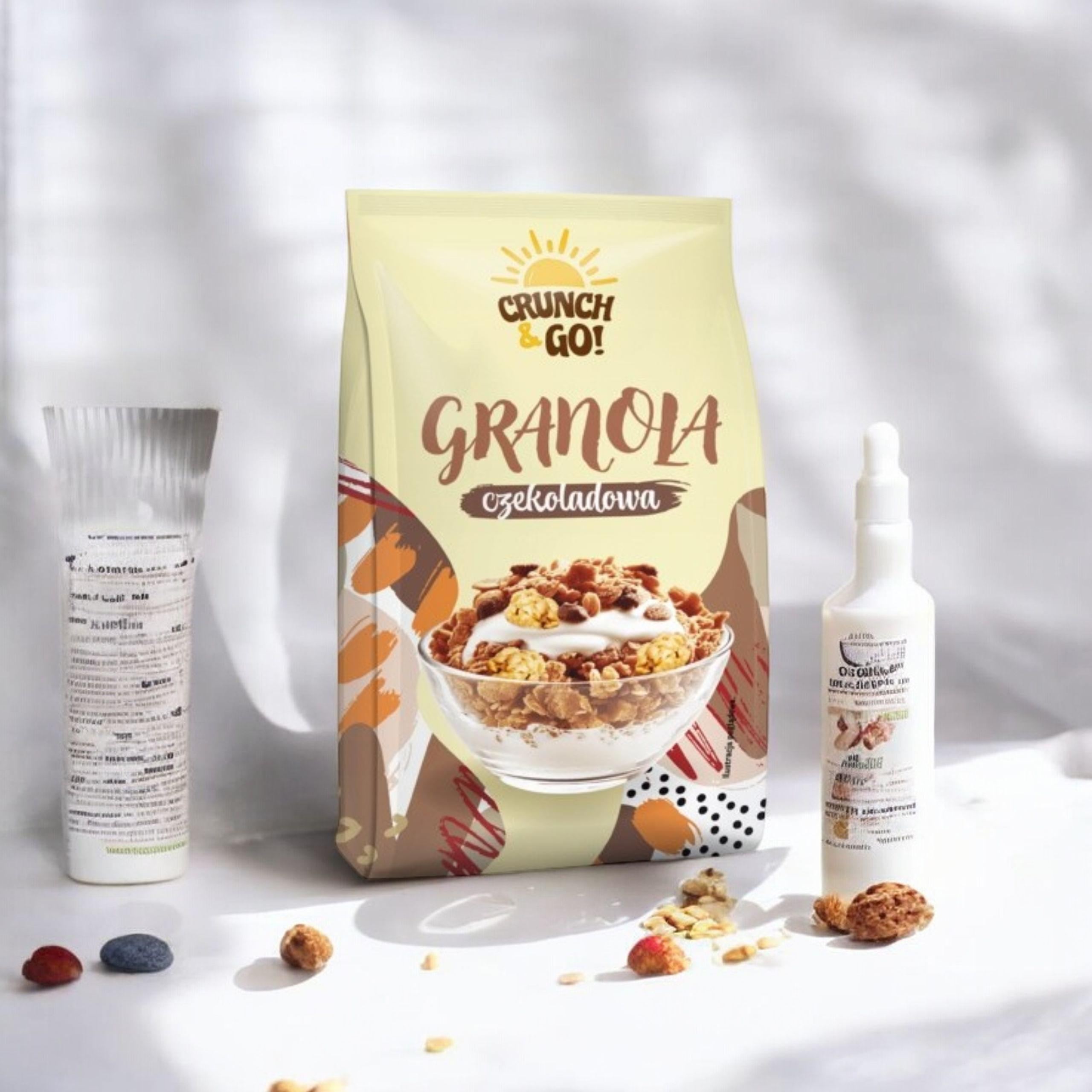 SANTE Granola Crunch&Go - 380g - Czekolada