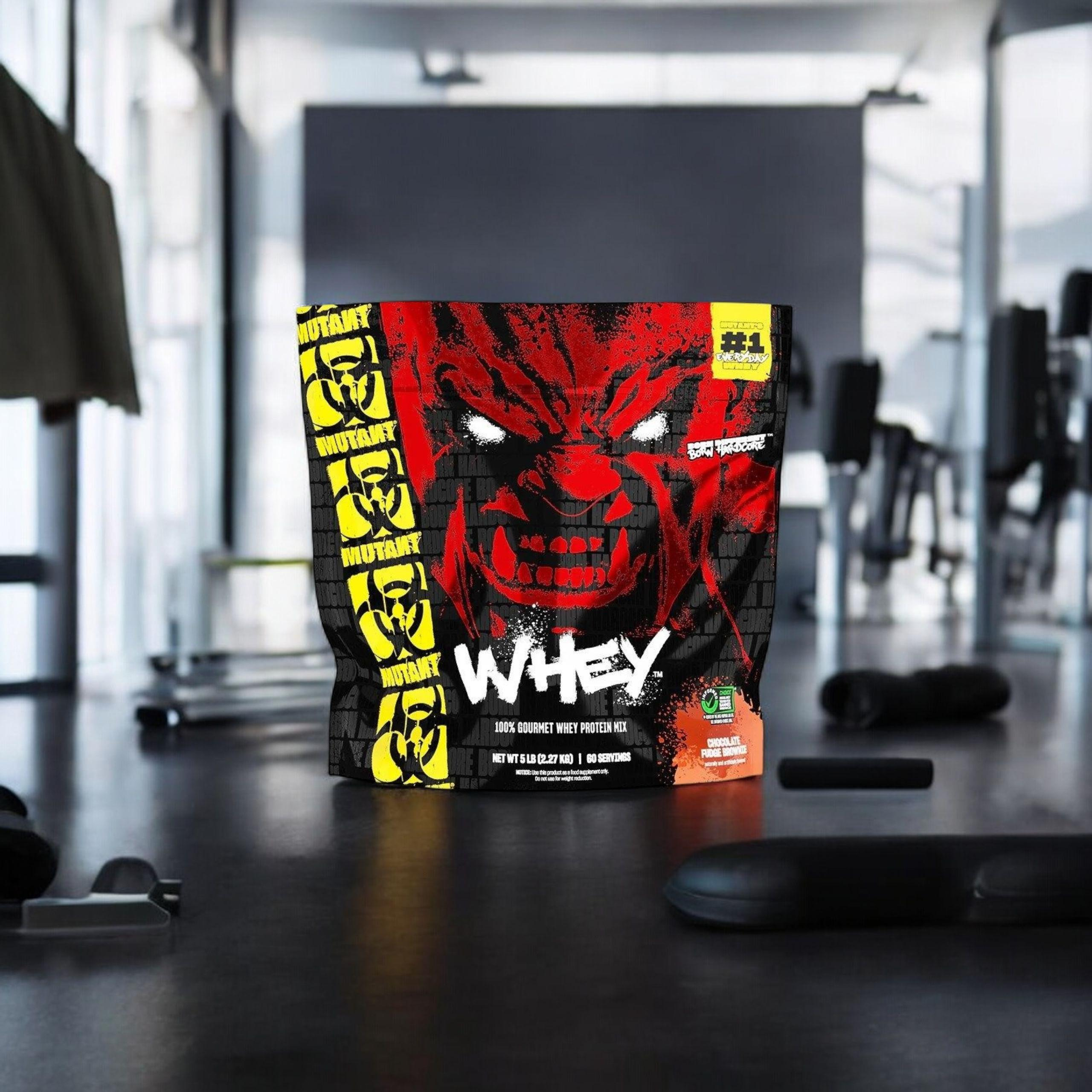POŠKOZENO - Mutant Whey - 2270g - Chocolate Fudge Brownie - VÝPRODEJ - 30-06