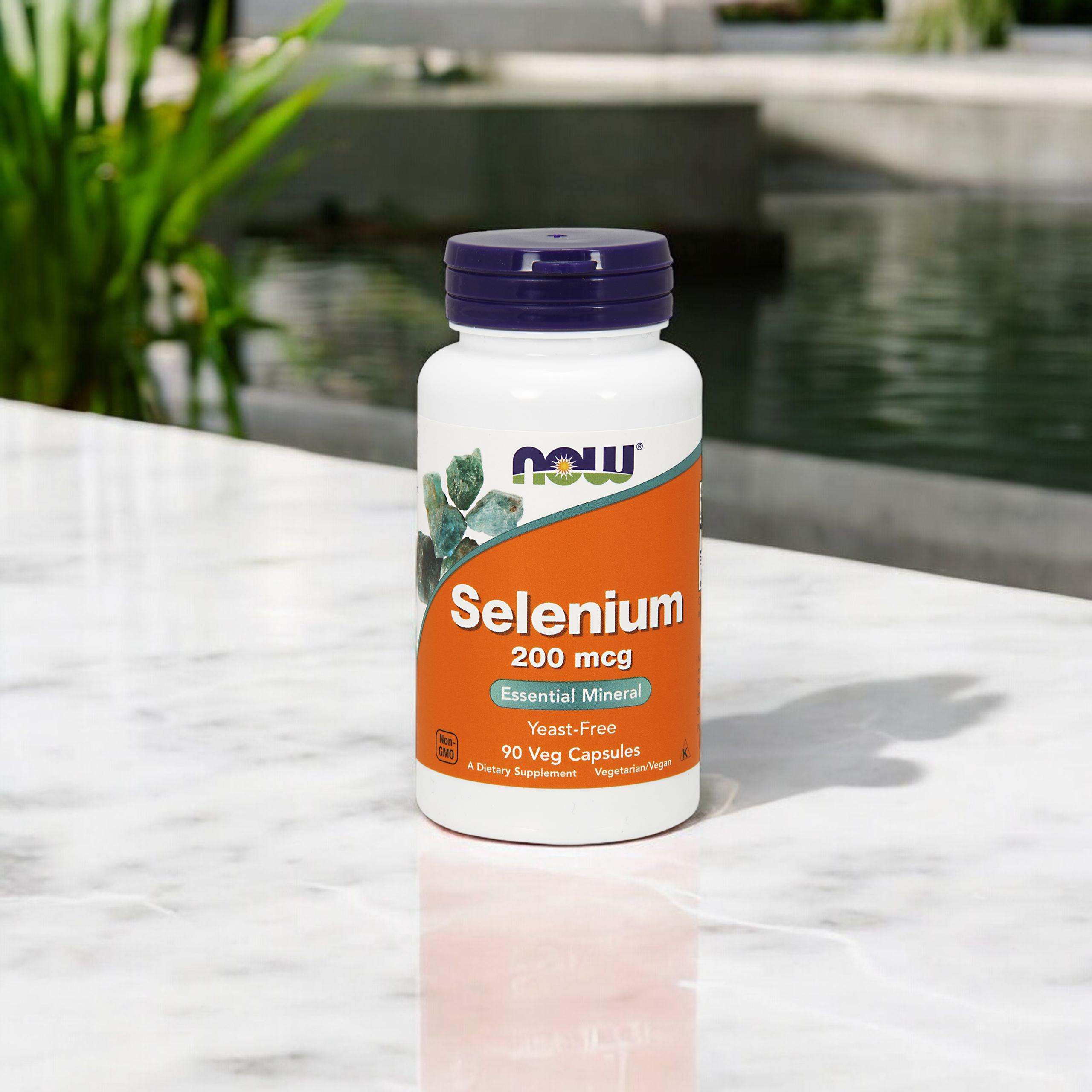 NOW Selenium - 200 MCG - 90vegcaps