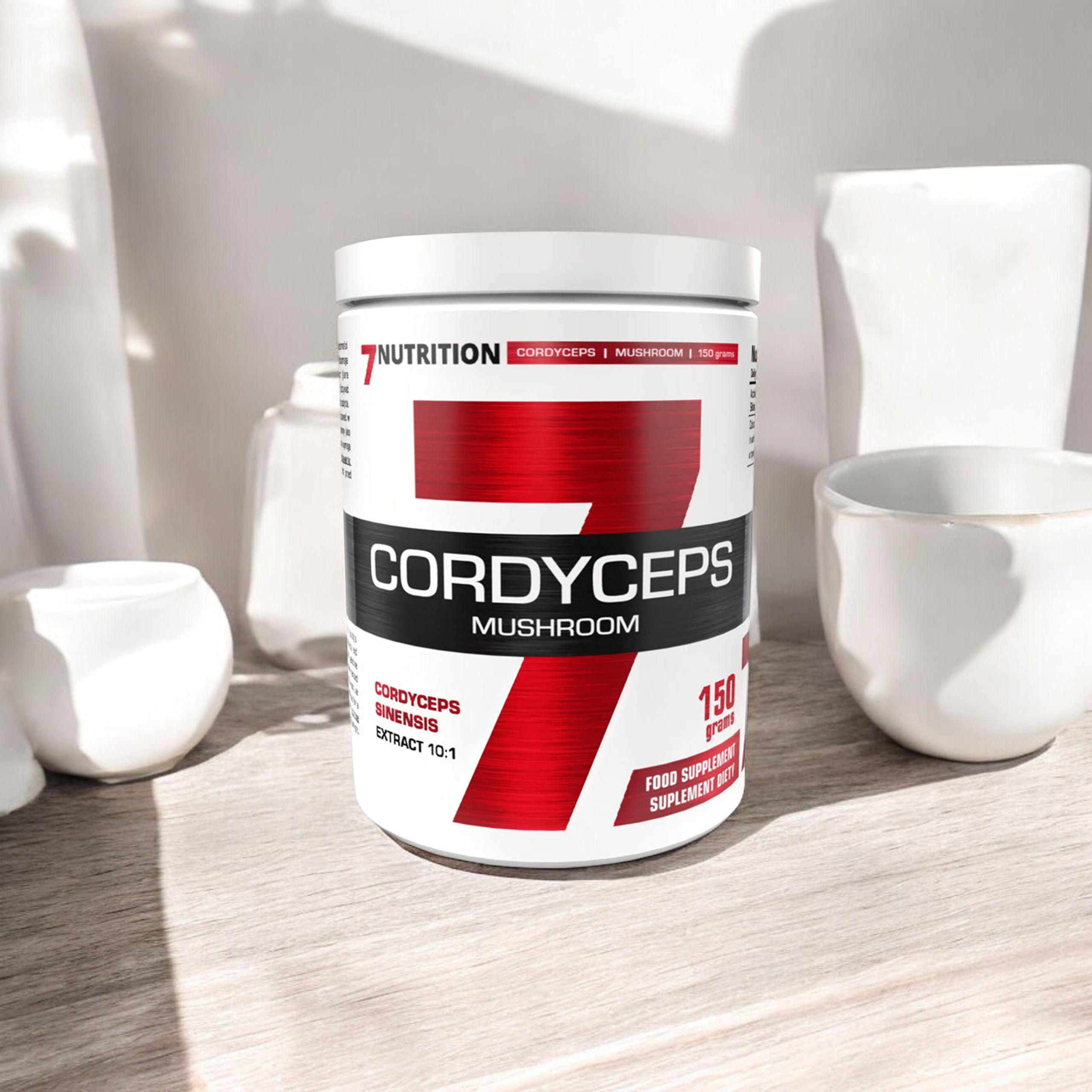 7 NUTRITION Cordyceps Mushroom - 150g - Housenice čínská