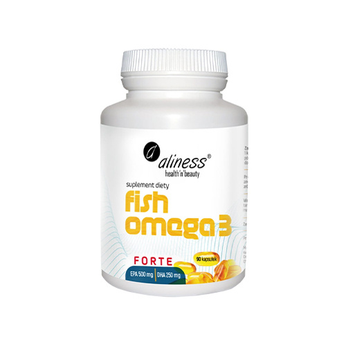 ALINESS - Rybí Omega 3 Forte EPA 500mg DHA 250mg - 60 kapslí