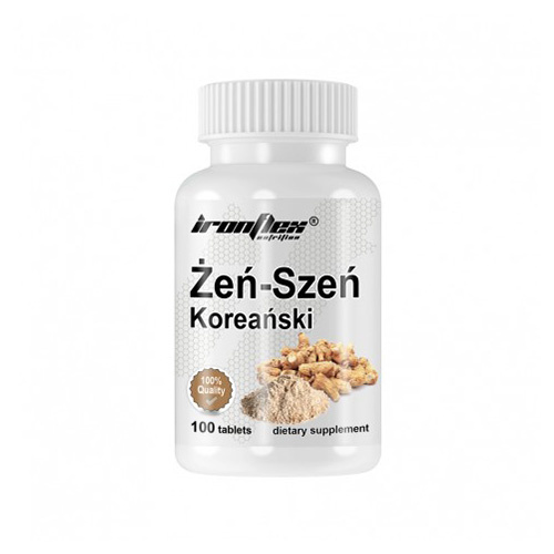 IronFlex Žen-Šen Koreański - 100tabs.