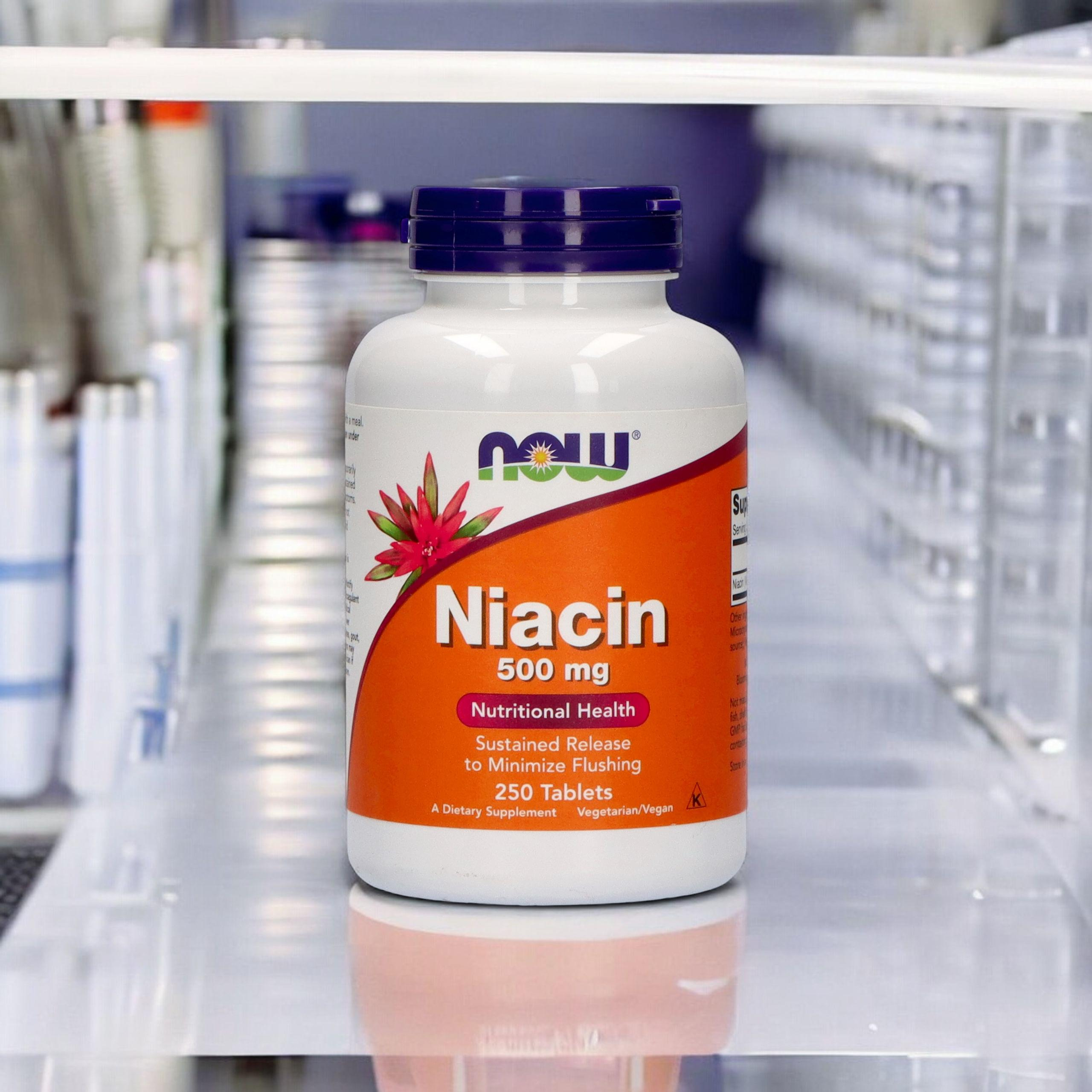 NOW Niacin 500mg - 250tabs