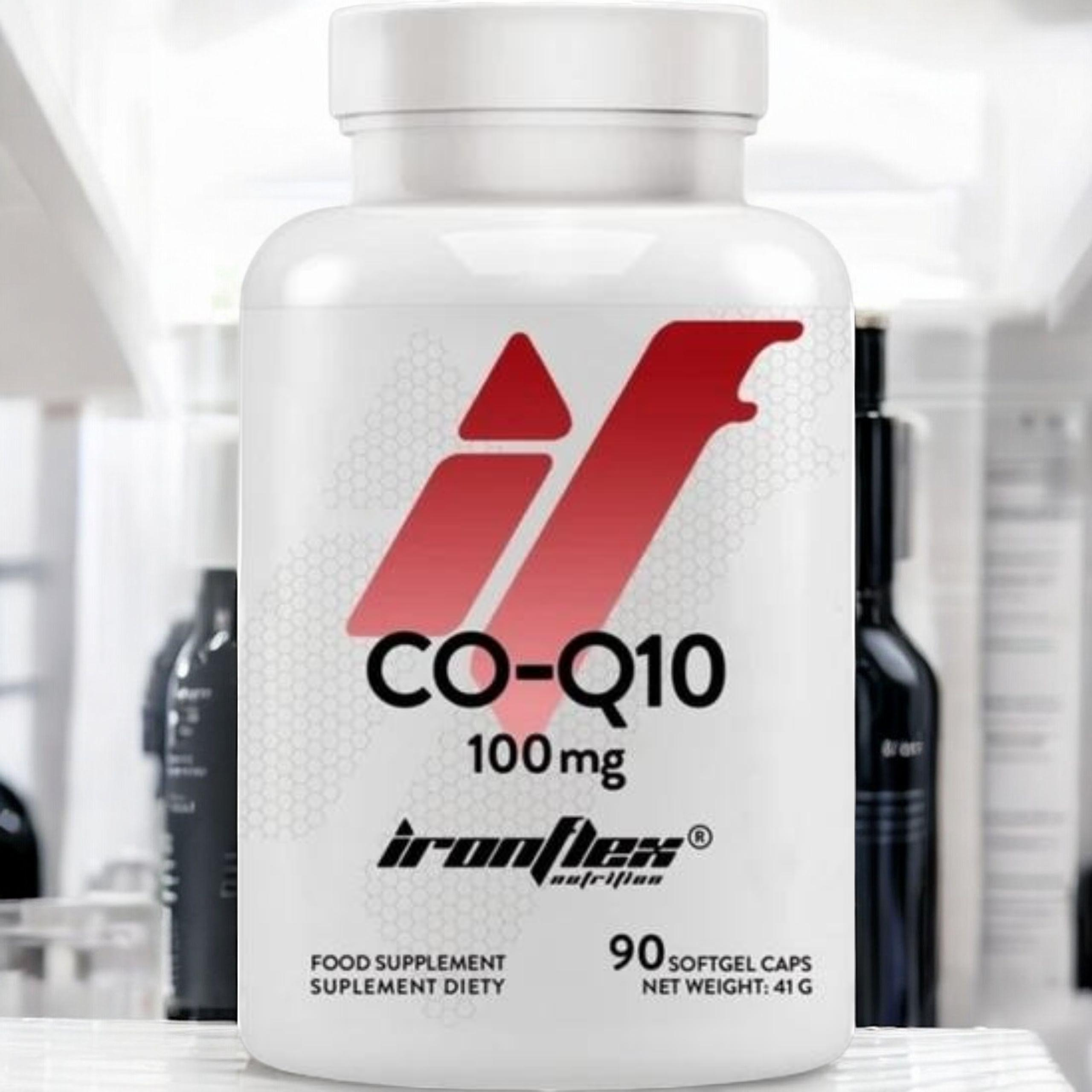 IRONFLEX - Koenzym Q10 100mg - 90 měkkých kapslí
