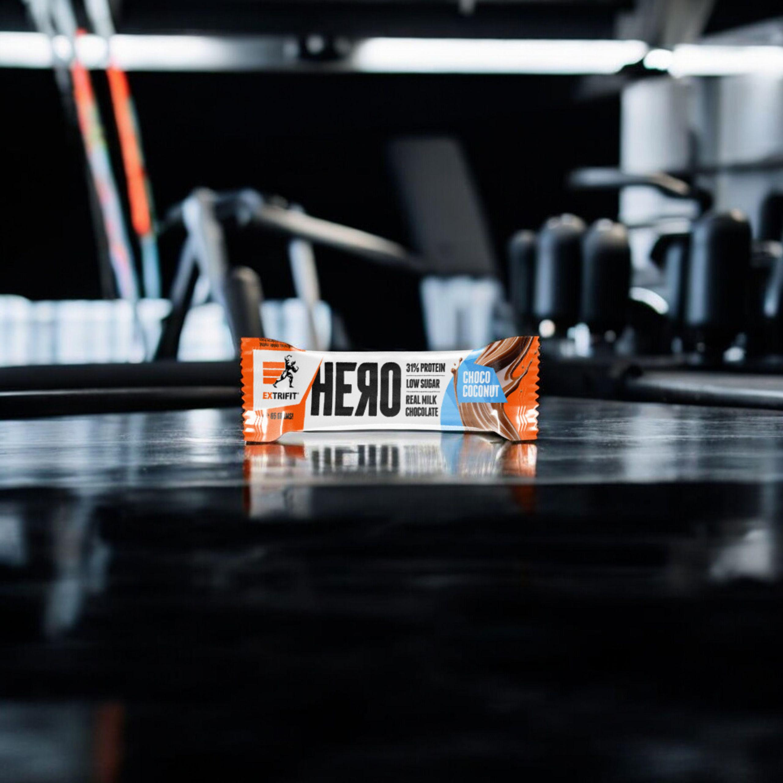 EXTRIFIT - Tyčinka Hero - 65g - Chocolate Coconut