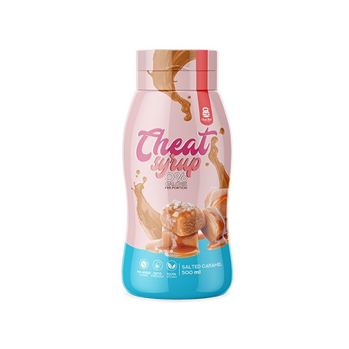 Cheat Meal Nutrition Syrup 0% (Syrop zero kalorii) - 500ml - Slaný karamel