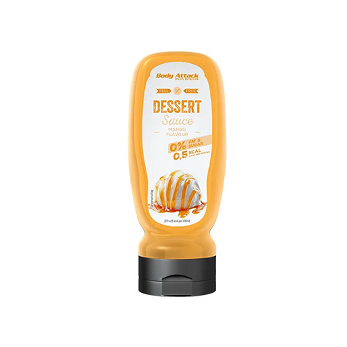 BODY ATTACK Dessert Sauce Mango Flavour - 320ml - VÝPRODEJ - 30-09