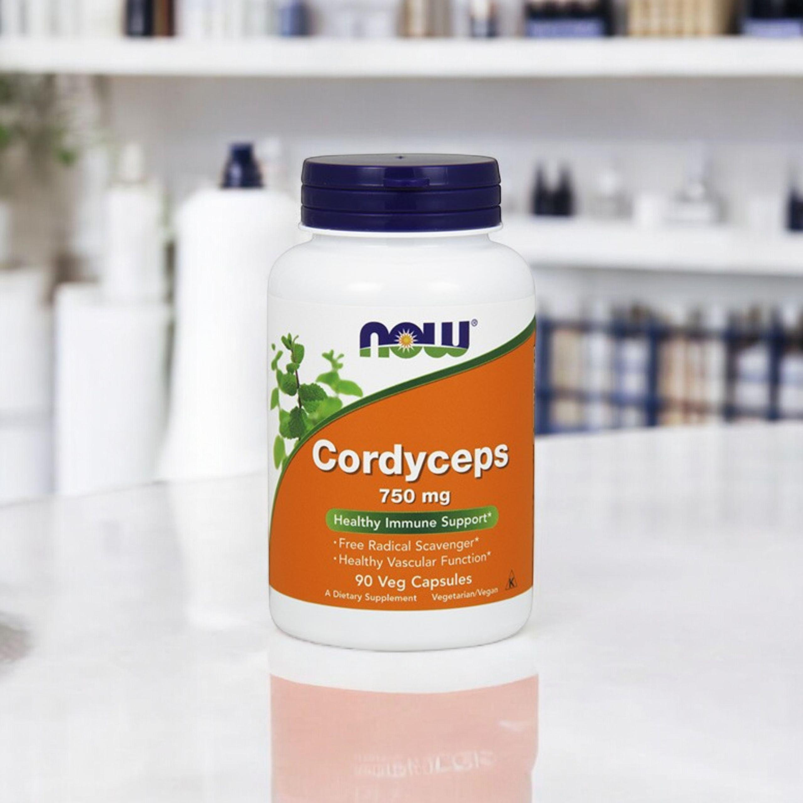 NOW Cordyceps 750mg - 90vegcaps