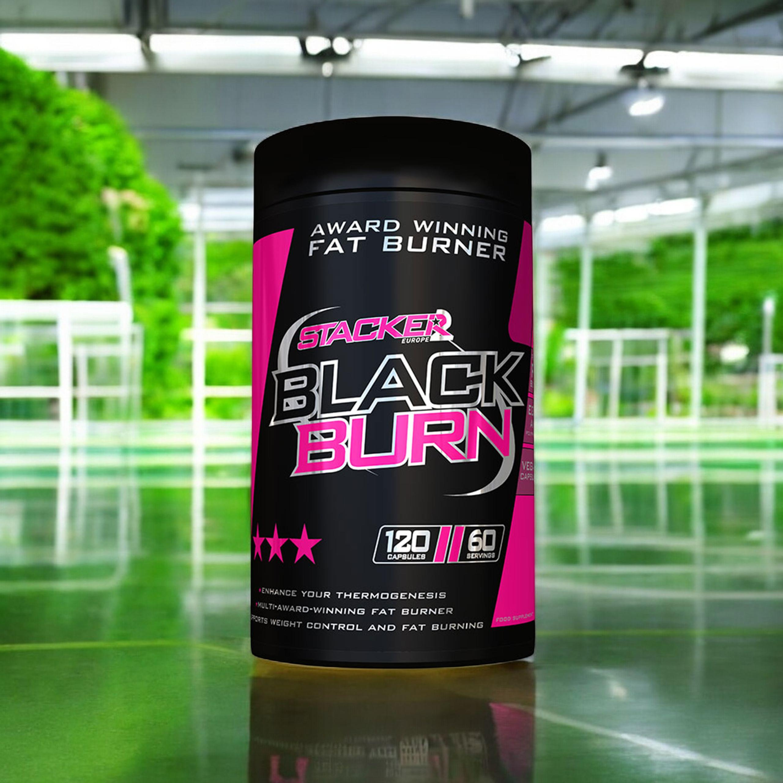 STACKER2 Black Burn - 120caps.
