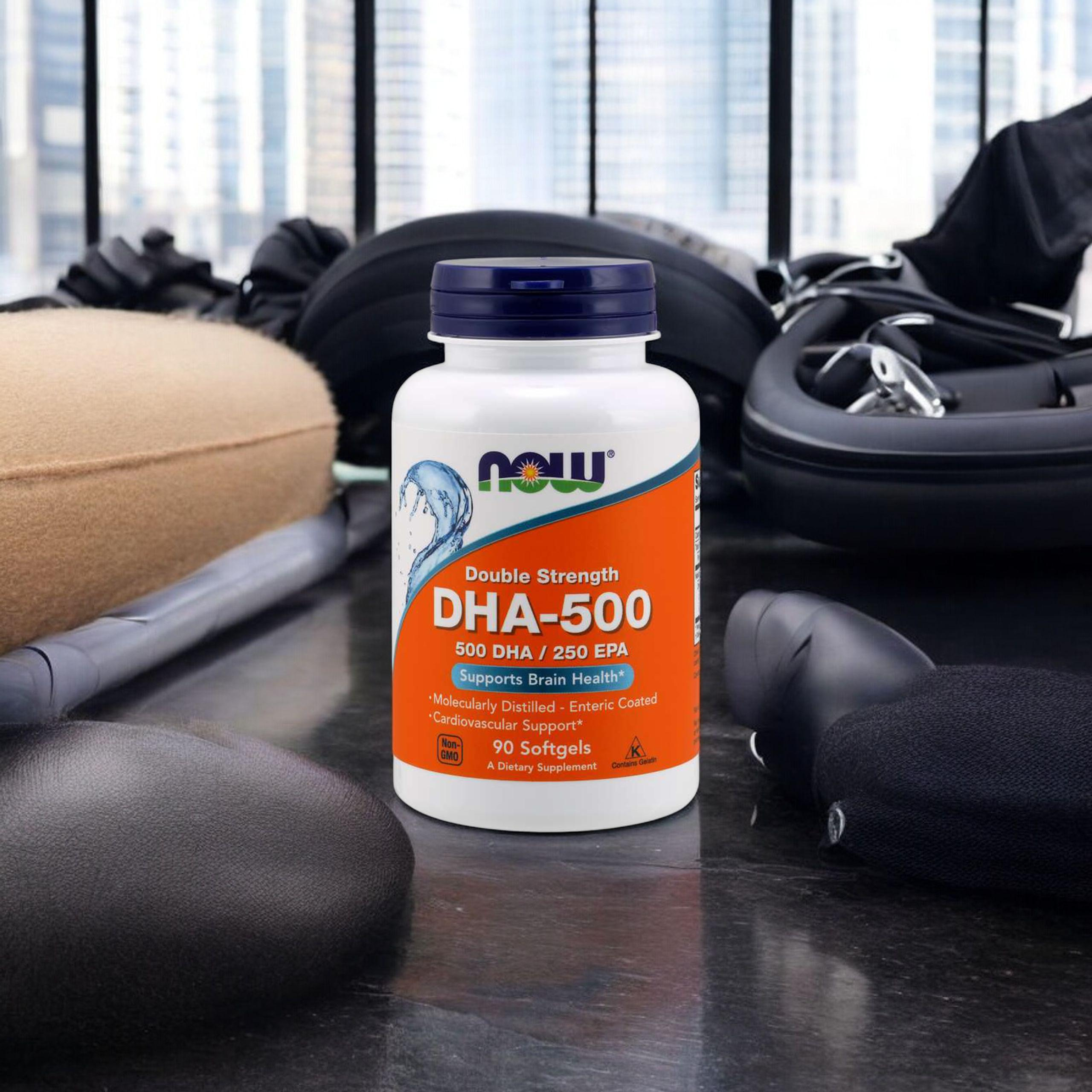 NOW DHA 500mg - 90softgels