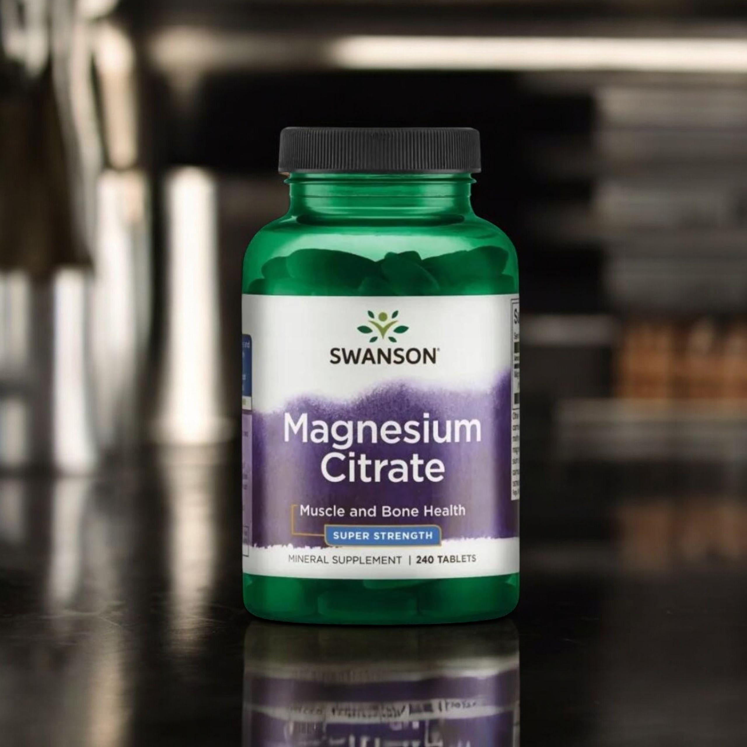 SWANSON - Citrát hořečnatý - 240tabs.