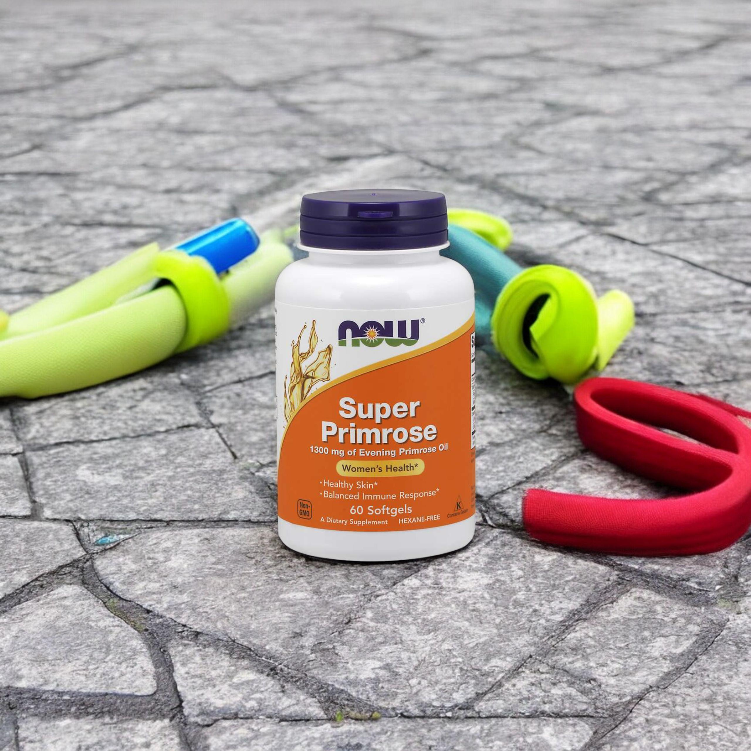 NOW Super Primrose - 60softgels. - Olej z Pupalky Dvouleté