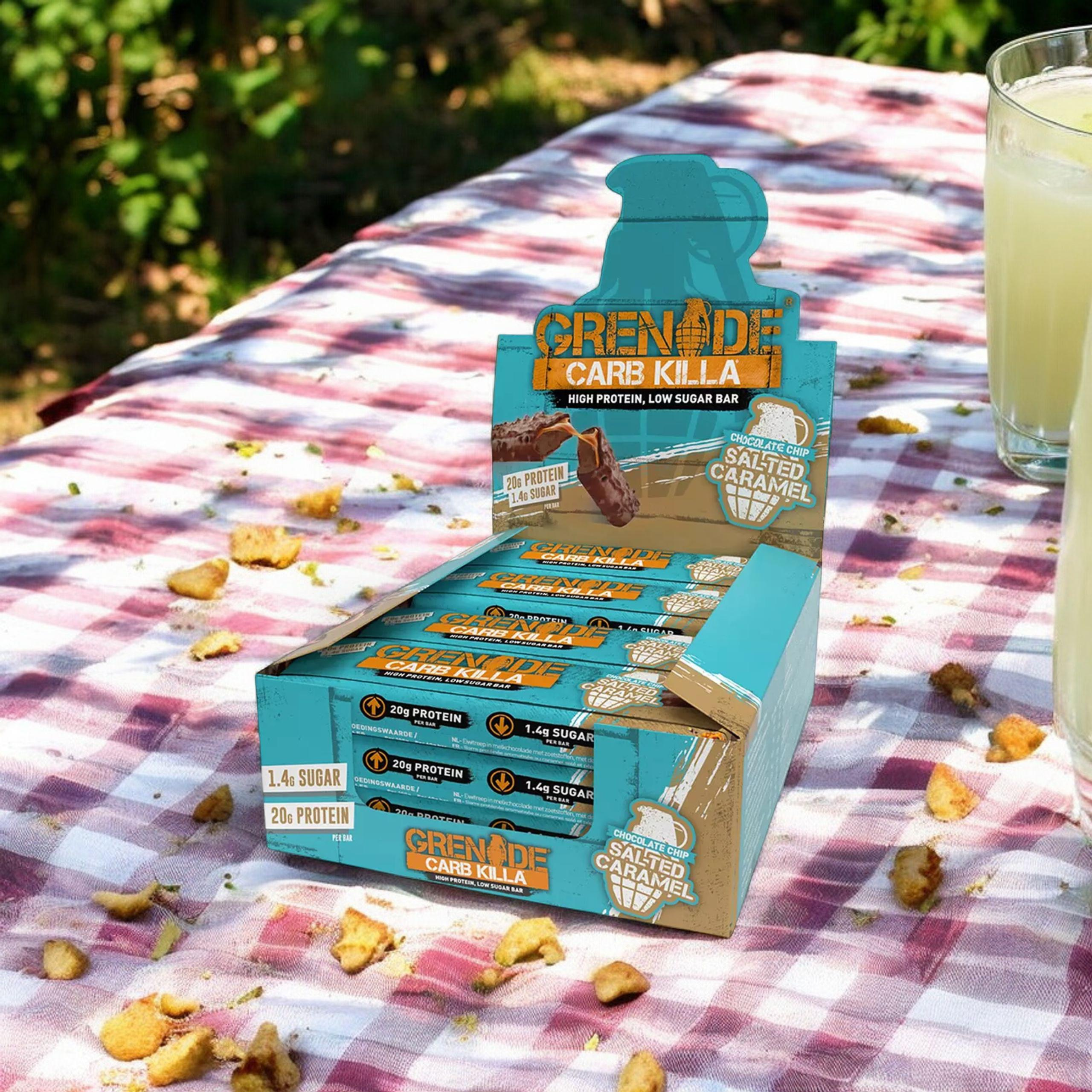 GRENADE - Proteinová tyčinka - 60g x12