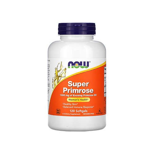 NOW Super Primrose - 120softgels. - Olej z Pupalky Dvouleté