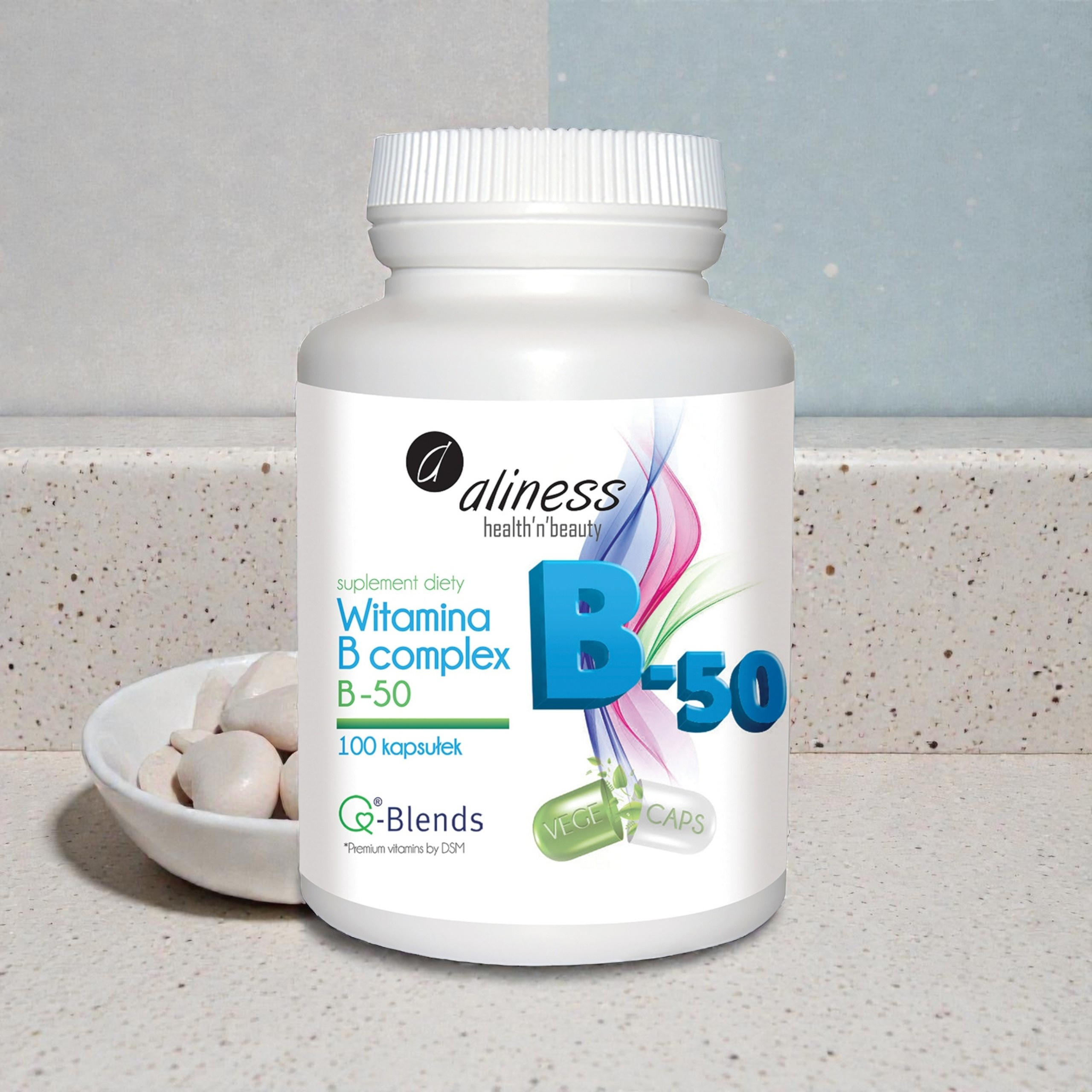 ALINESS - Vitamín B Complex B-50 100vcaps.