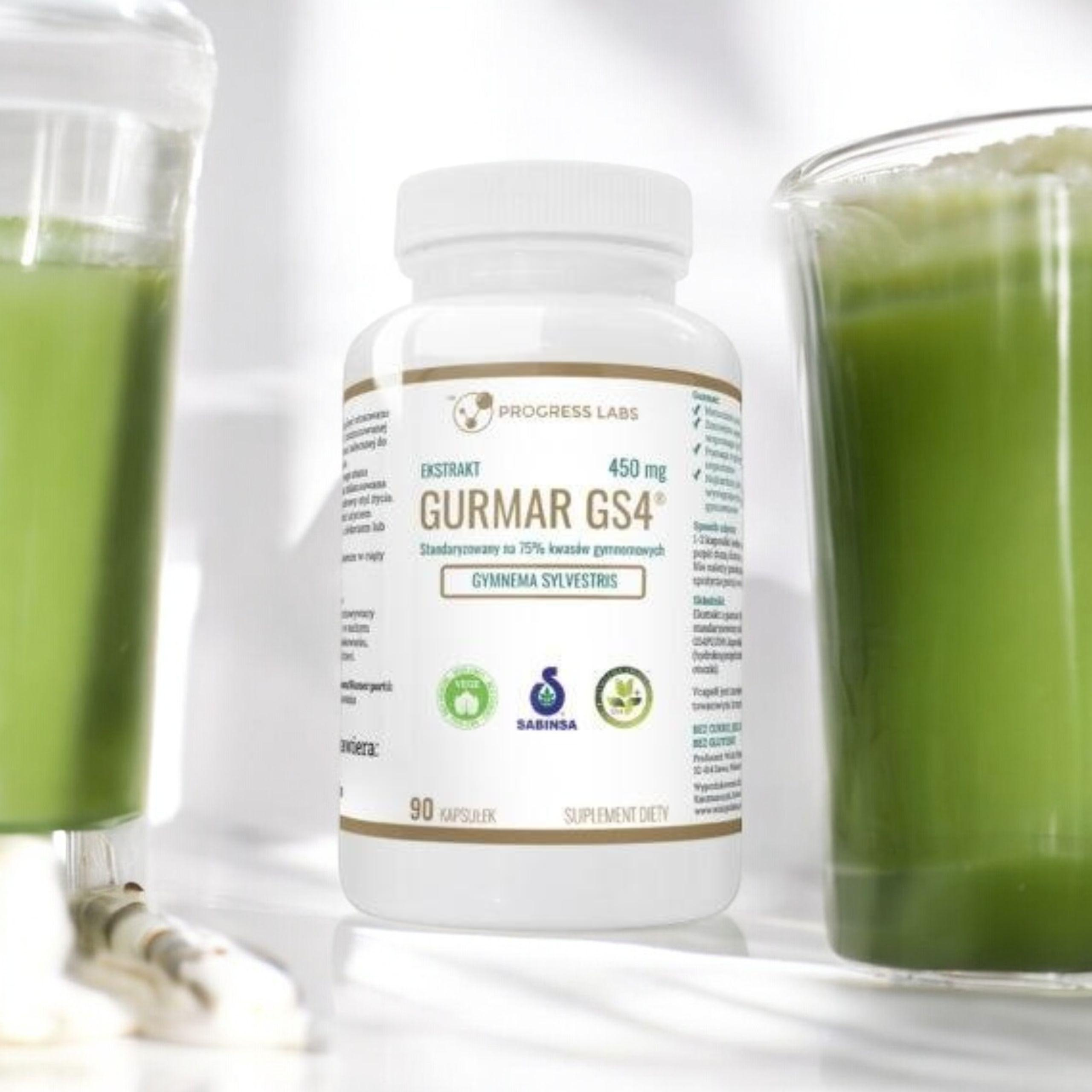 PROGRESS LABS - Gurmar GS4 - 90 kapslí